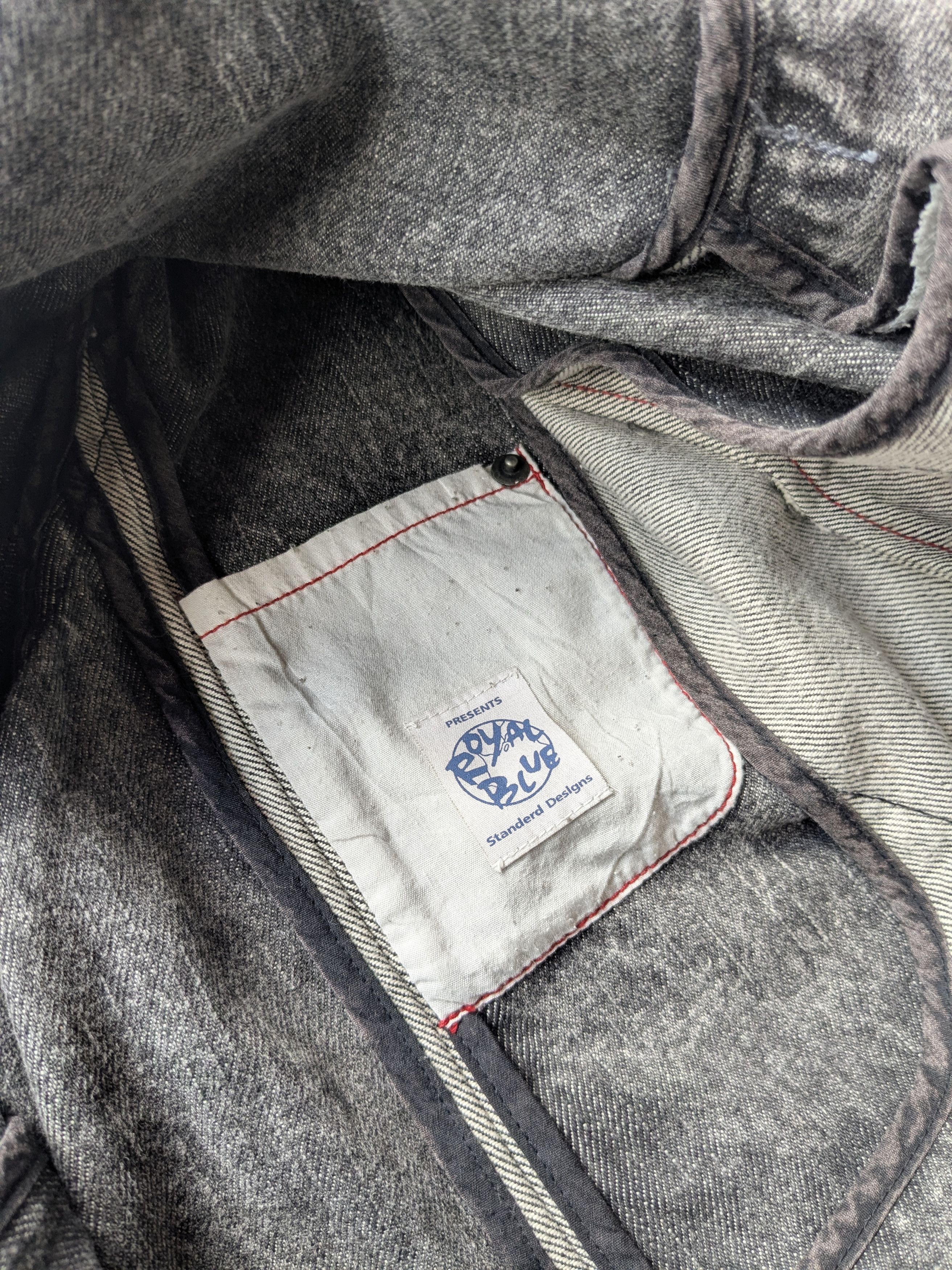 Japanese Brand Royal Blue chore denim jacket Size US L / EU 52-54 / 3 - 6 Thumbnail