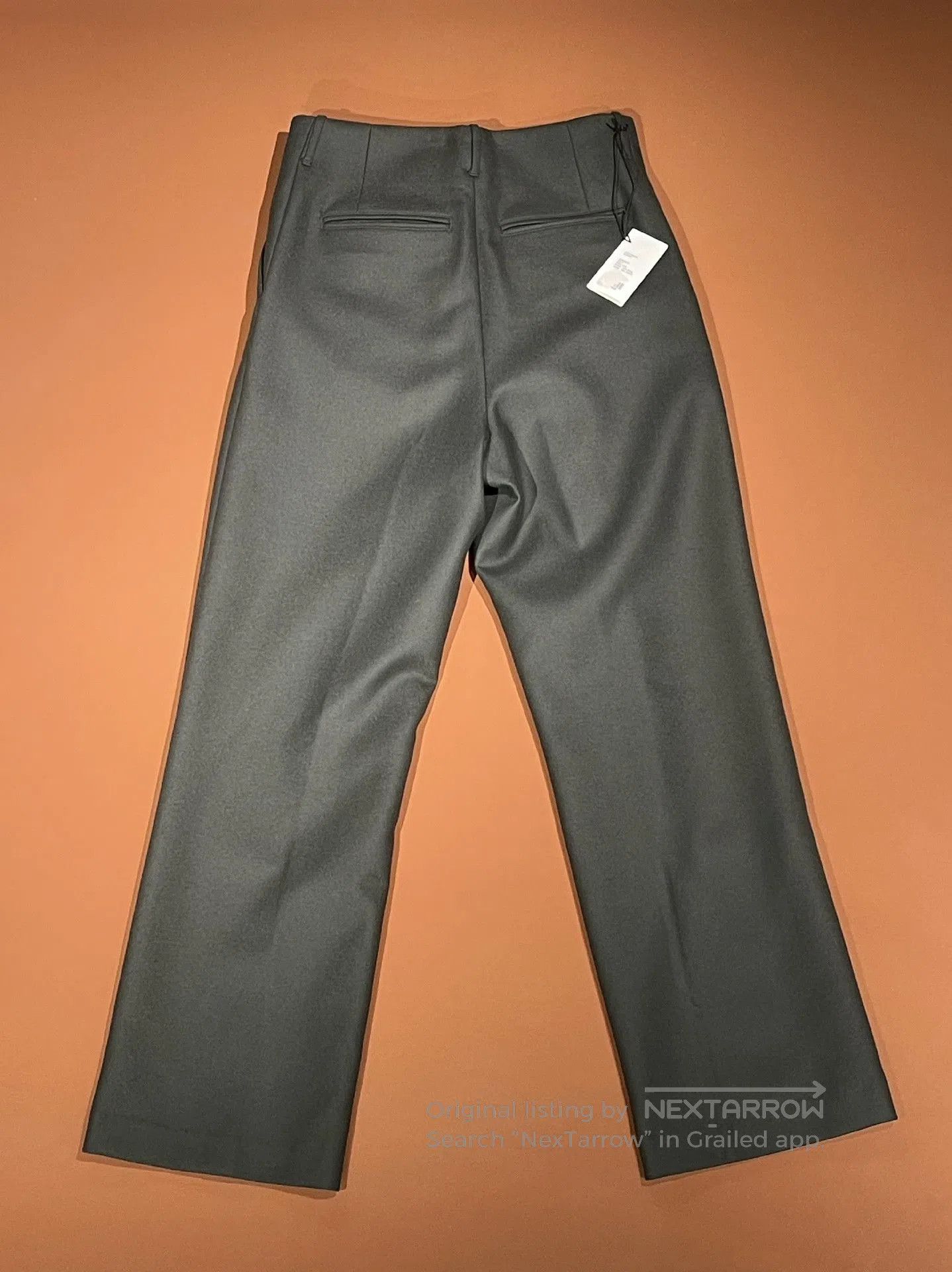 Auralee AURALEE Japanese Olive Green Wool Pants. Size US 26 / EU 42 - 2 Thumbnail
