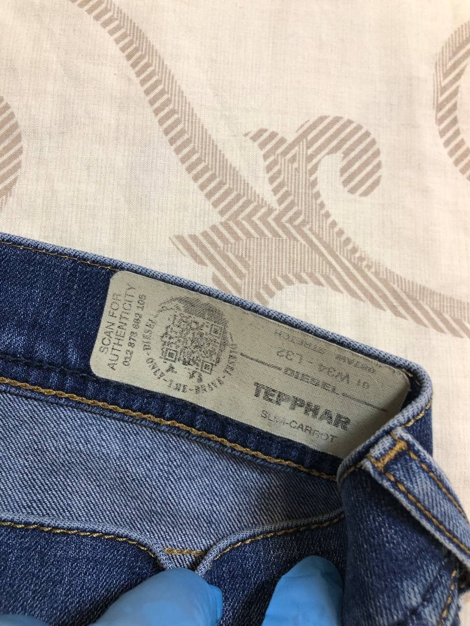 Diesel Diesel Mens Jeans Tepphar Slim Adult Skinny Denim Size US 34 / EU 50 - 2 Thumbnail