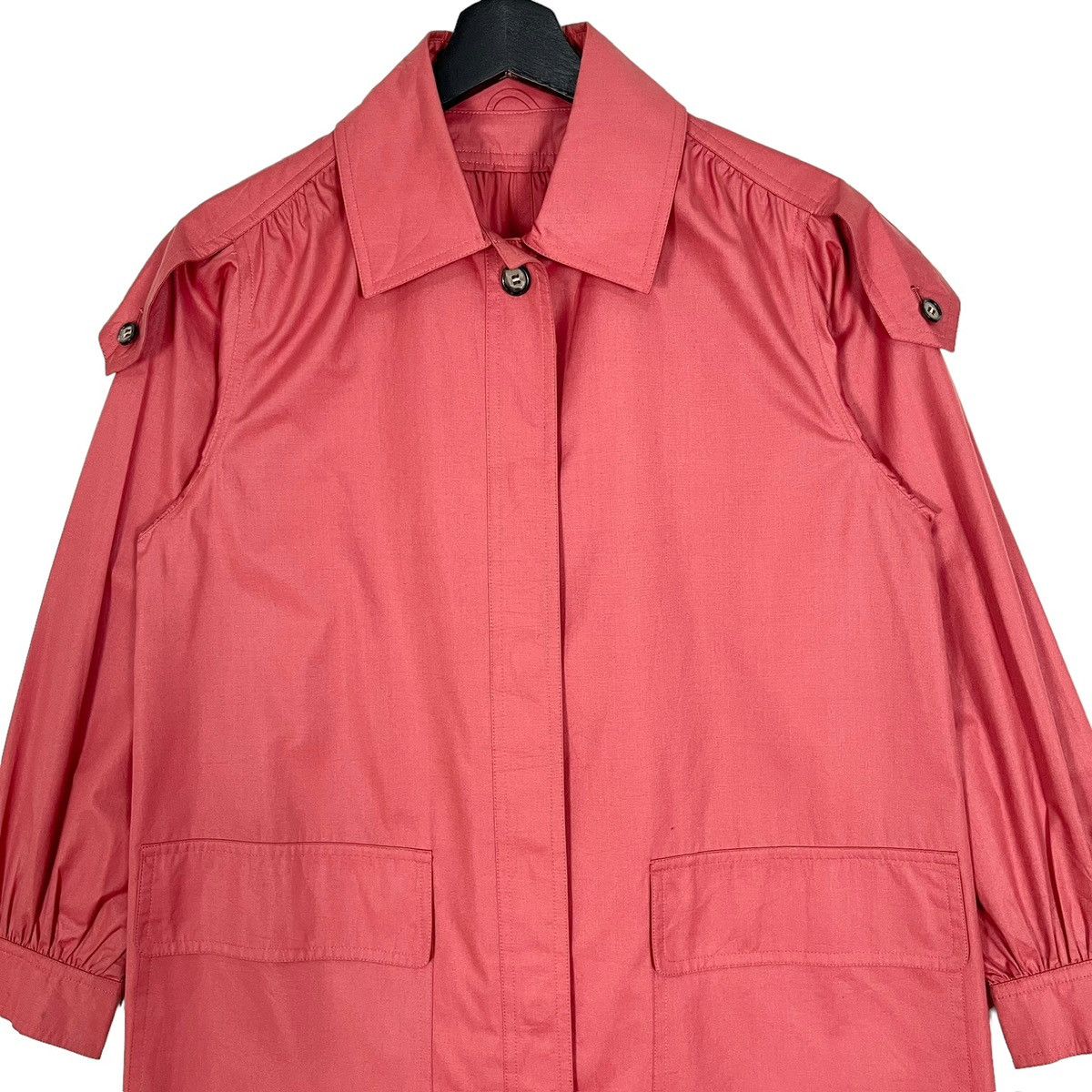 Vintage × Yves Saint Laurent Vintage 90’s YSL Yves Saint Laurent Women’s Trench Coat Size S / US 4 / IT 40 - 2 Thumbnail