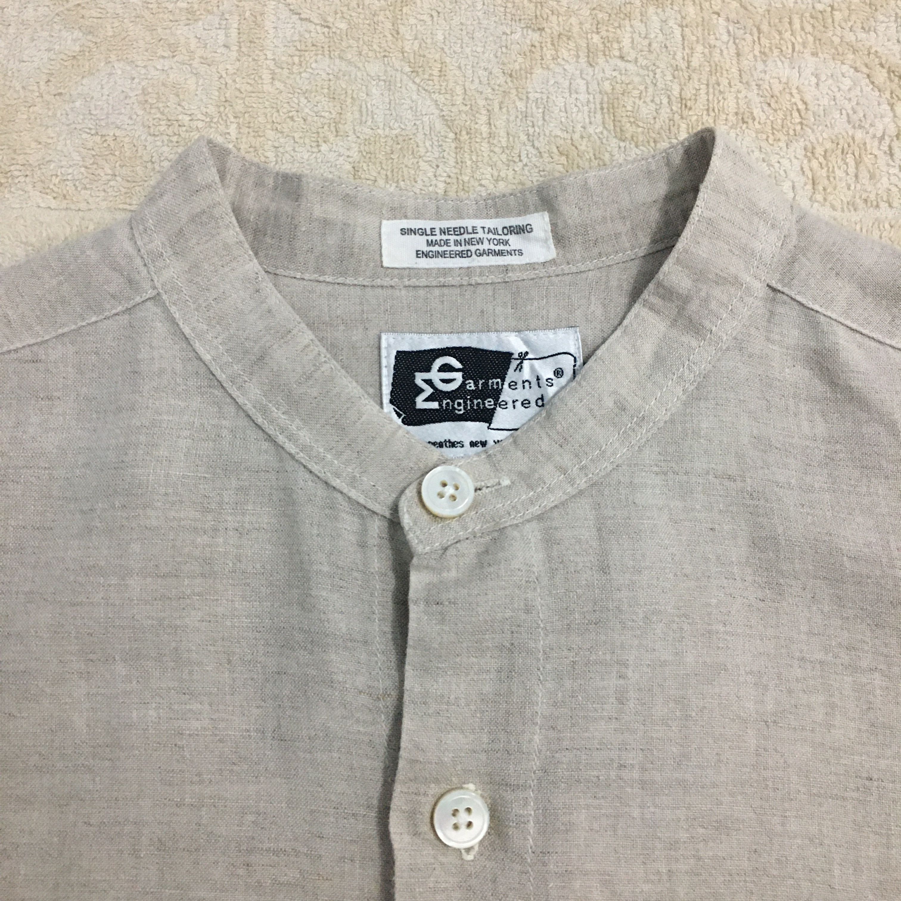 Engineered Garments Enginered Garments Shanghai Cotton Linen Shirt Size US M / EU 48-50 / 2 - 6 Thumbnail