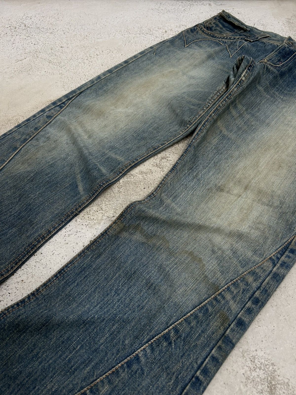 Edwin Vintage Flare Edwin Unisex Mud Wash Low Rise Size US 30 / EU 46 - 6 Thumbnail