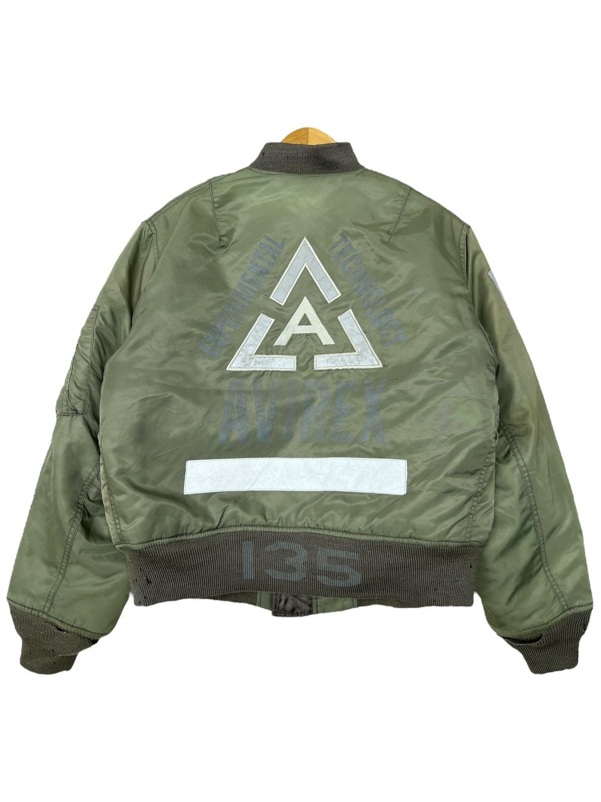 Avirex PICK🔥🔥Avirex USAF Distressed Ma1 Bomber Jacket Size US M / EU 48-50 / 2 - 1 Thumbnail