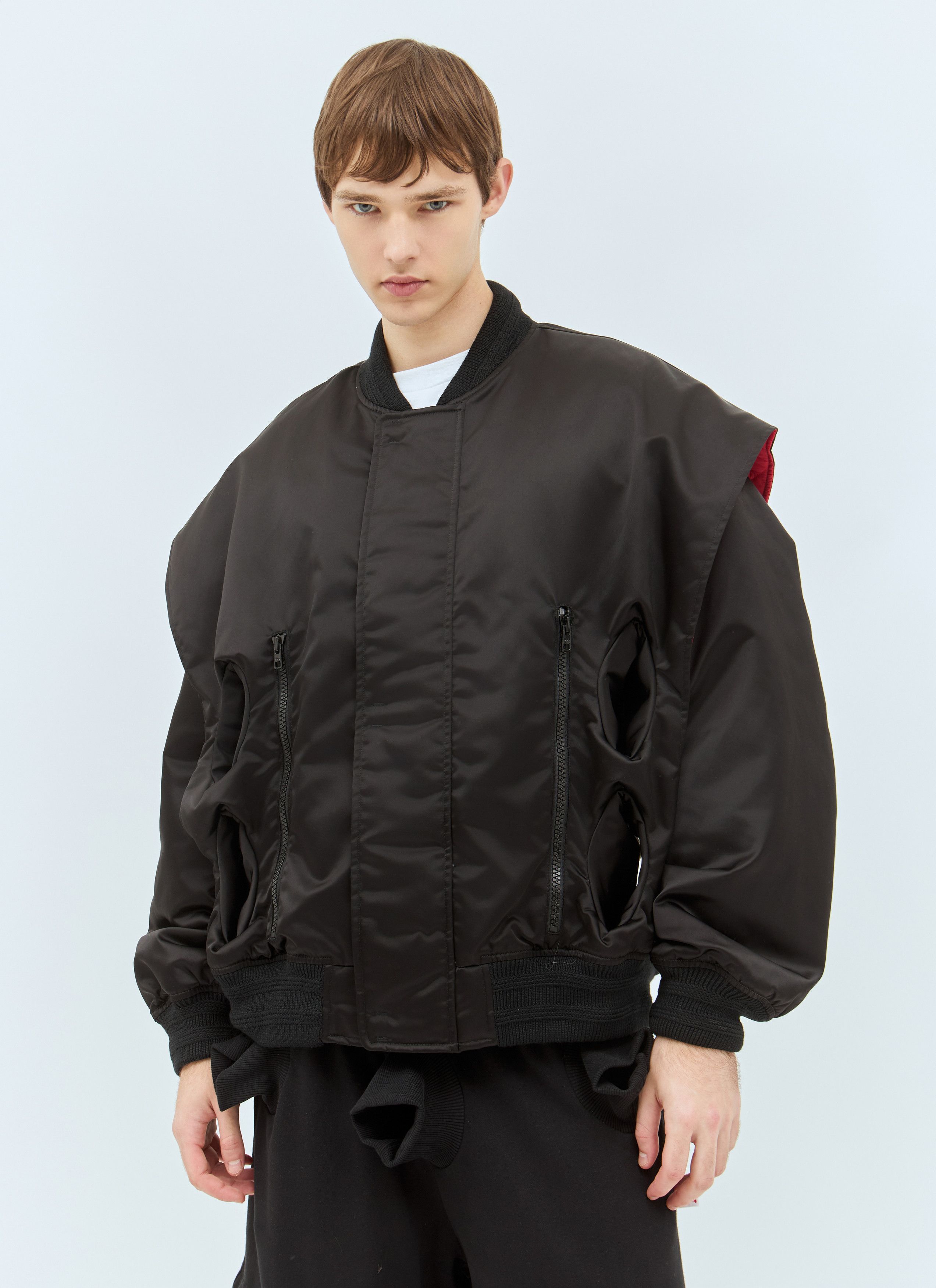 Walter Van Beirendonck Tunnel Bomber Jacket Size US XL / EU 56 / 4 - 1 Thumbnail