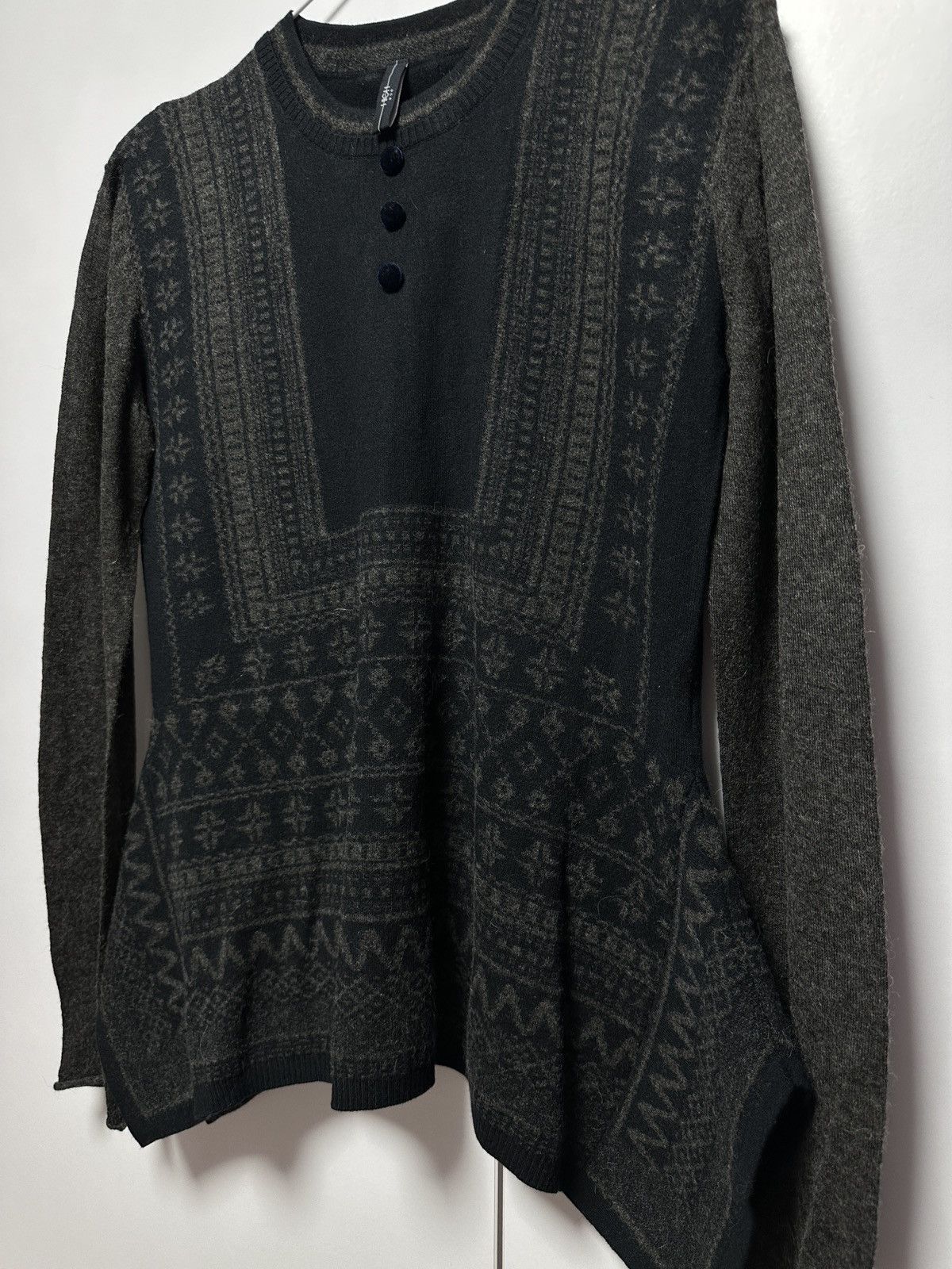 Other HIGH USE wool-laine sweater, unique, rare, Y2k Size M / US 6-8 / IT 42-44 - 10 Thumbnail