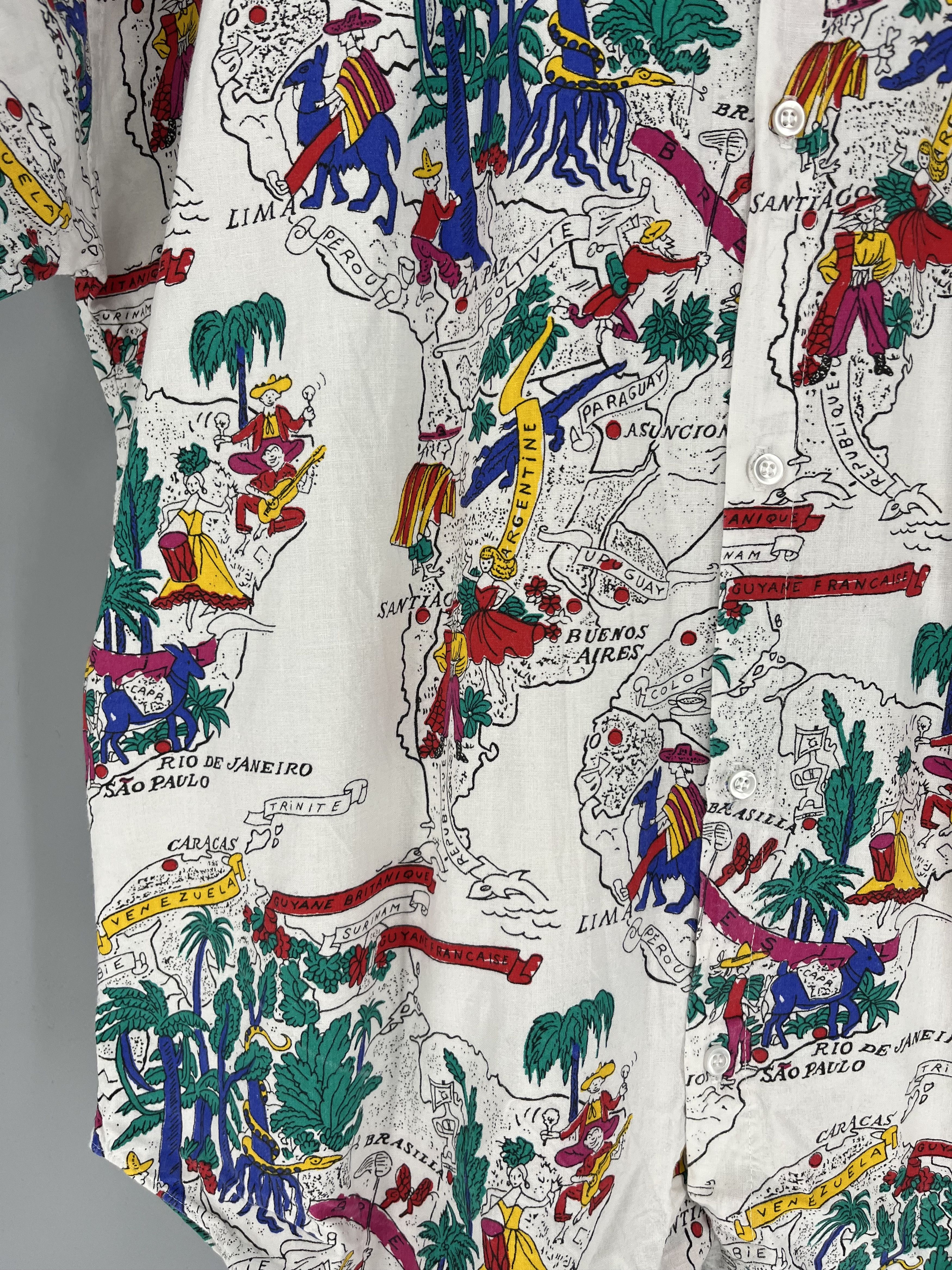 Other Mens Vintage Crazy Shirt BALI Indonesia Hawaiian Size L Size US L / EU 52-54 / 3 - 9 Thumbnail