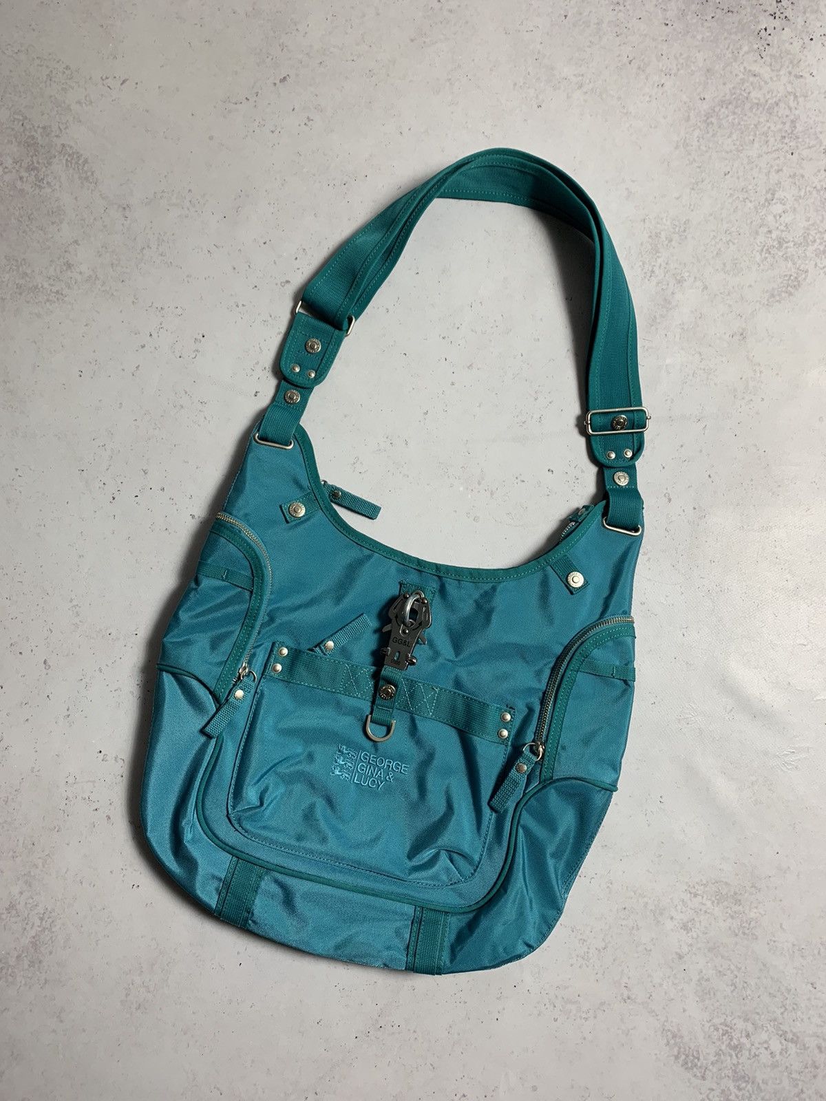 Japanese Brand × Vintage Vintage George Gina & Lucy Shoulder Bag Alyx Style Y2K/YKK Size ONE SIZE - 4 Thumbnail