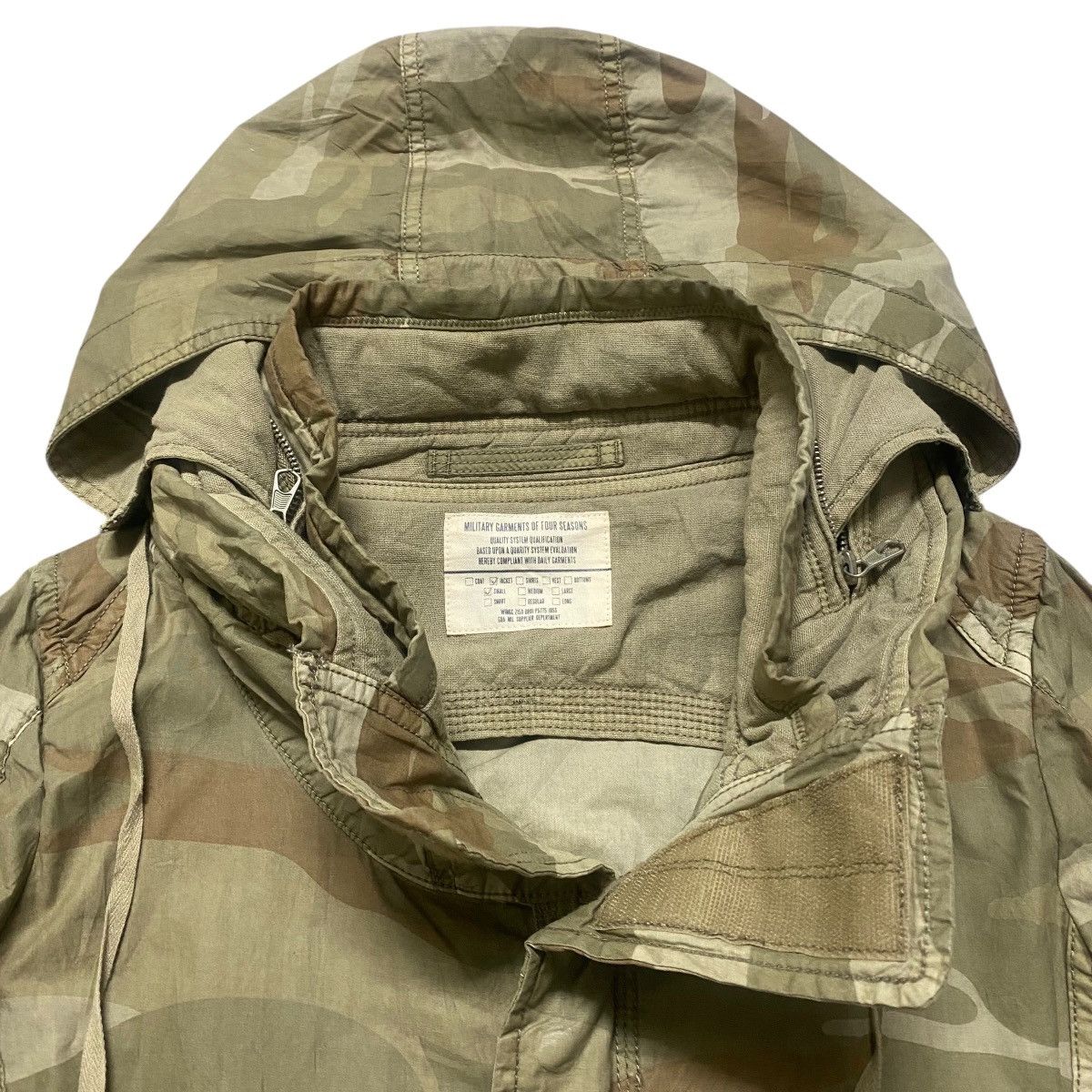 GOA Vintage Goa Military Bono Jacket Hooded Size US S / EU 44-46 / 1 - 5 Thumbnail