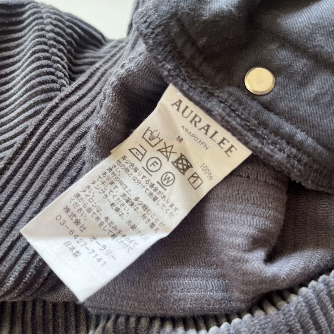 Auralee Corduroy Pants Size US 34 / EU 50 - 10 Thumbnail