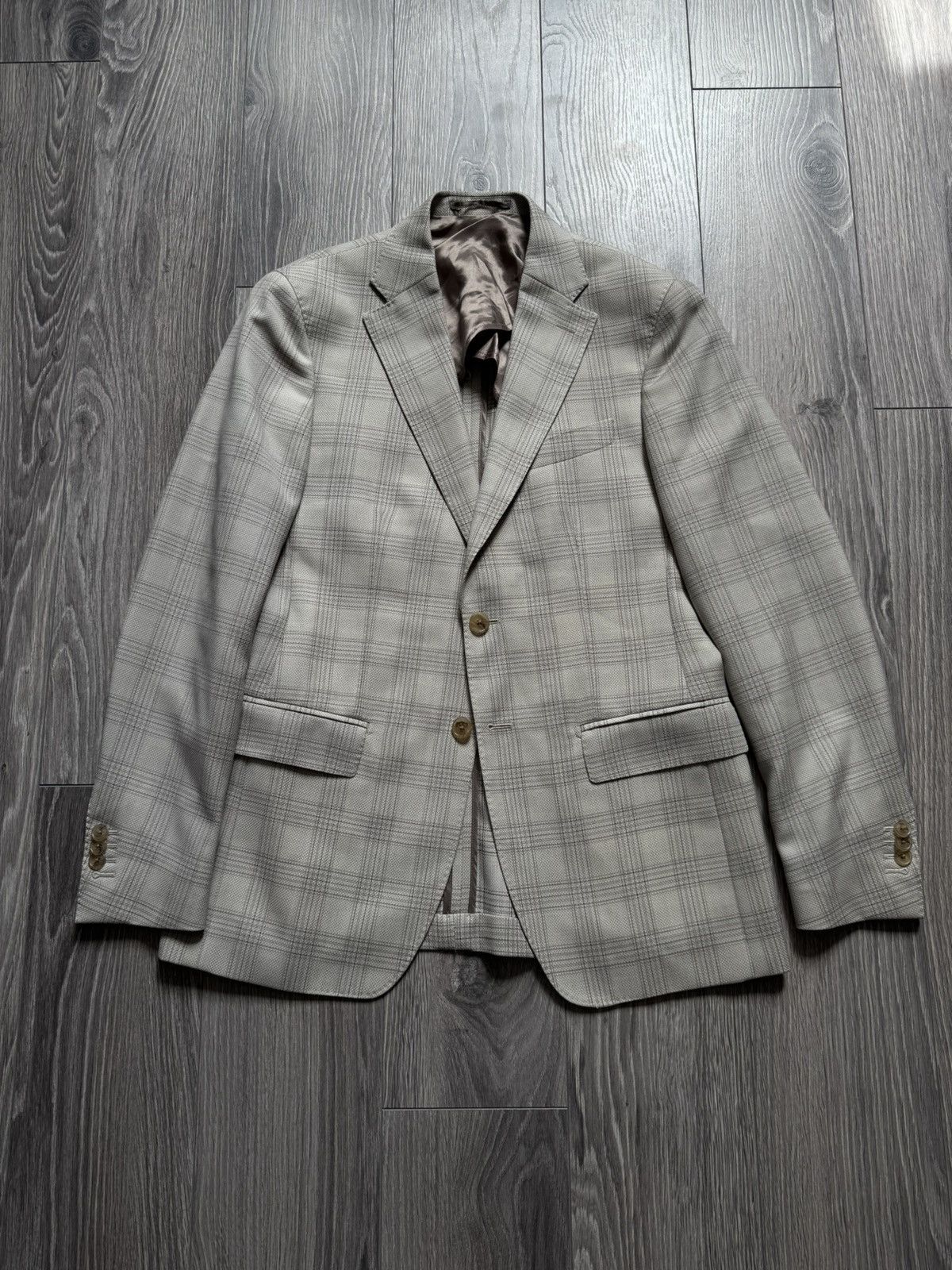 Boggi Boggi Milano Check Plaid Blazer Jacket 48 Size 48R - 1 Thumbnail