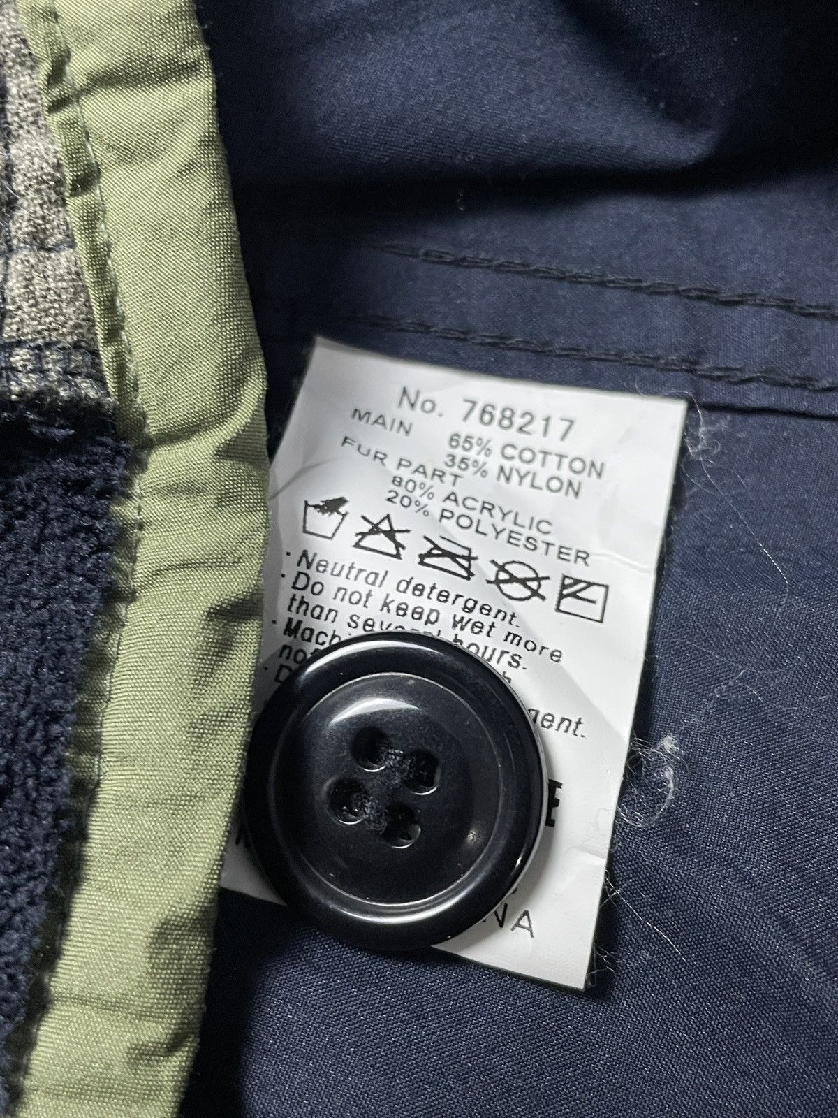 14th Addiction 2000’s Denim & Dungaree - Apocalypse Parka Fur Jacket Size US M / EU 48-50 / 2 - 19 Thumbnail