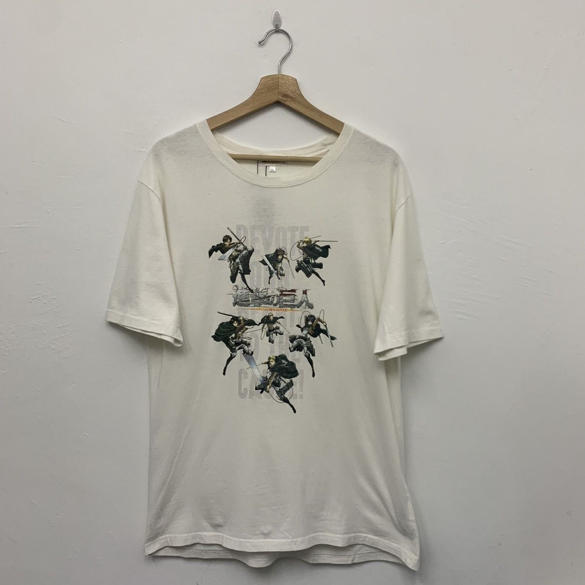 Japanese Brand Attack On Titan Anime t-shirt Size US M / EU 48-50 / 2 - 1 Thumbnail