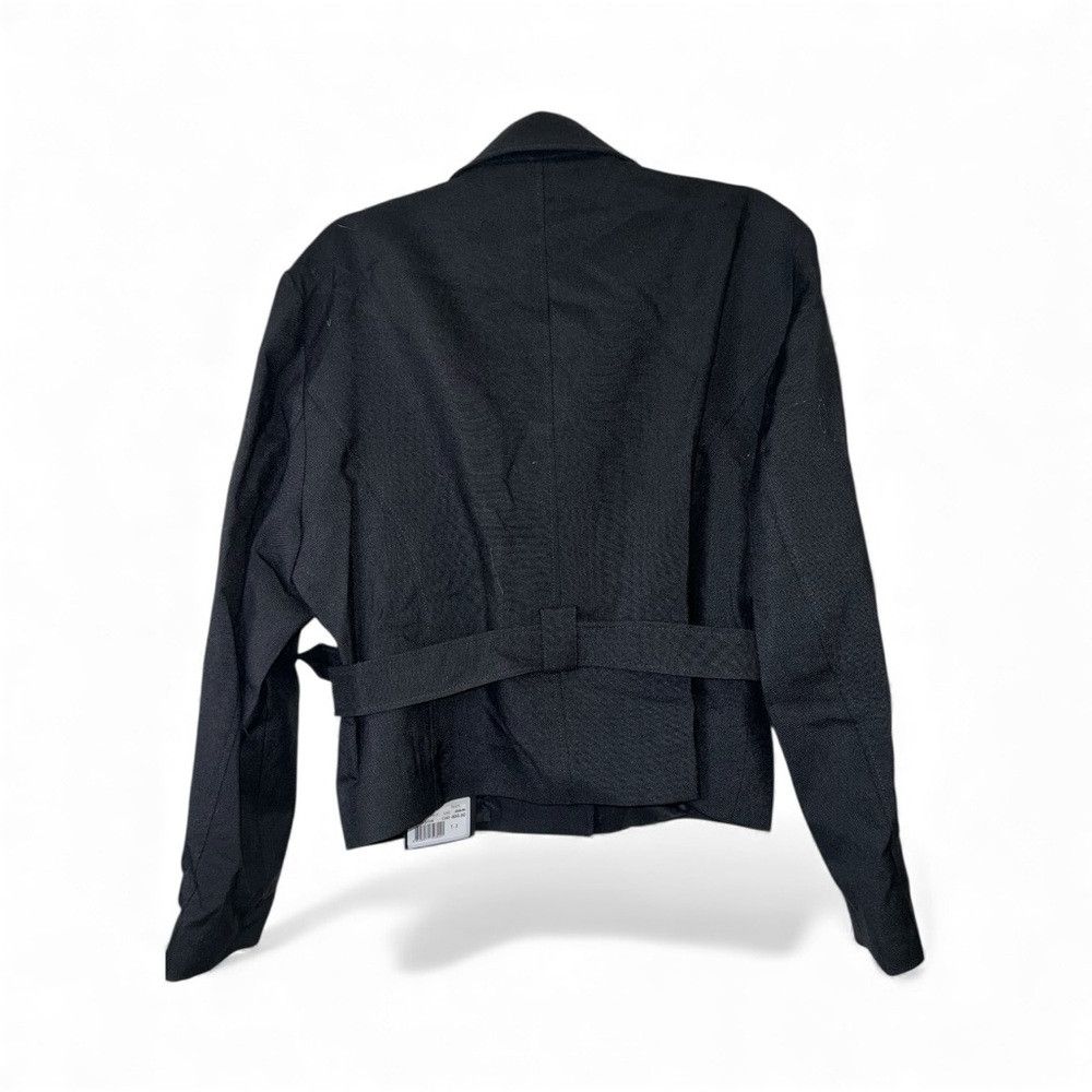 The Kooples THE KOOPLES Cropped Biker-Style Wool Coat Size FR 2 Medium Size M / US 6-8 / IT 42-44 - 5 Thumbnail