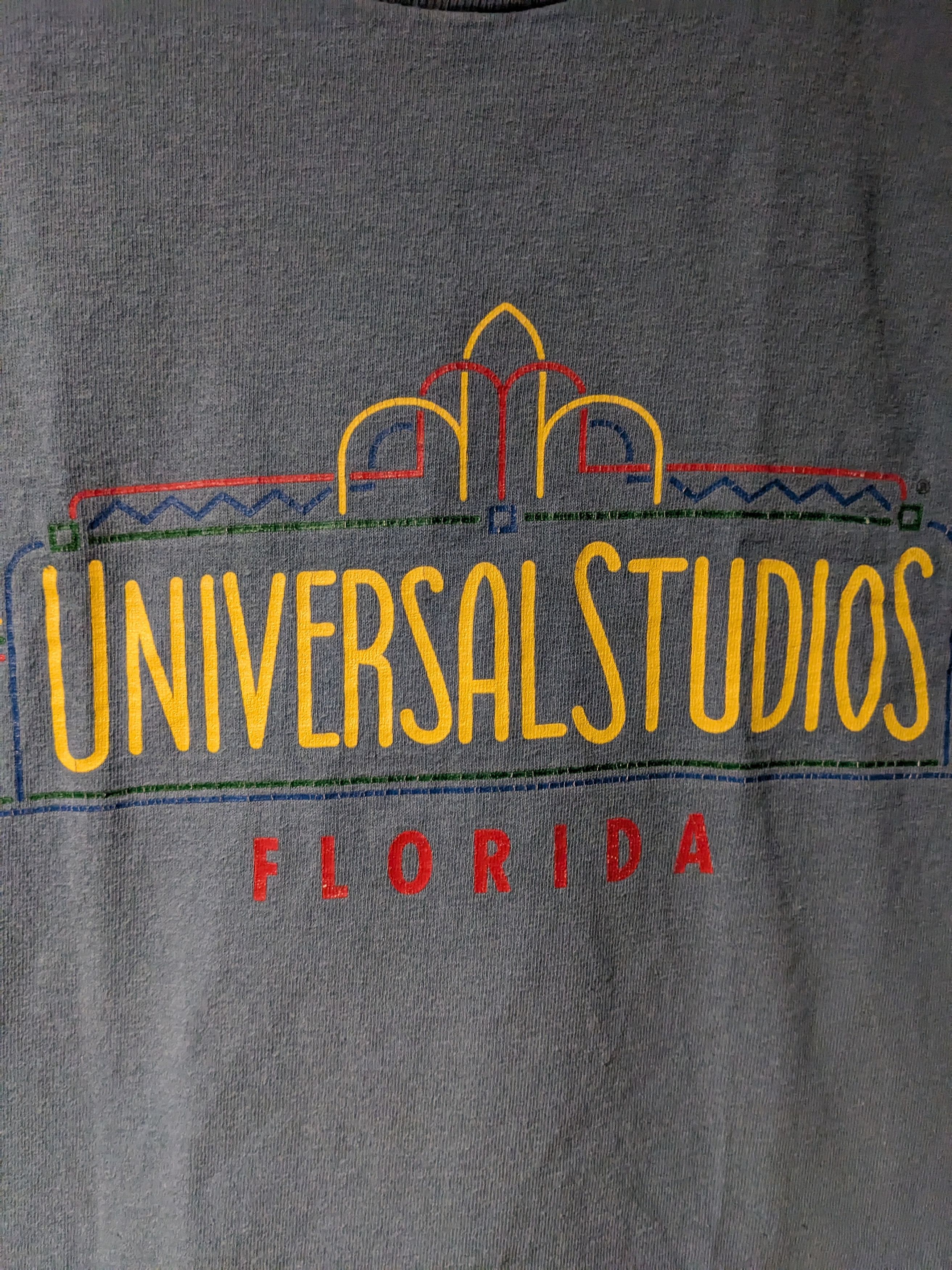 Universal Studios Vintage 90s Universal Studios Florida Blue Small T-Shirt Size US S / EU 44-46 / 1 - 2 Thumbnail