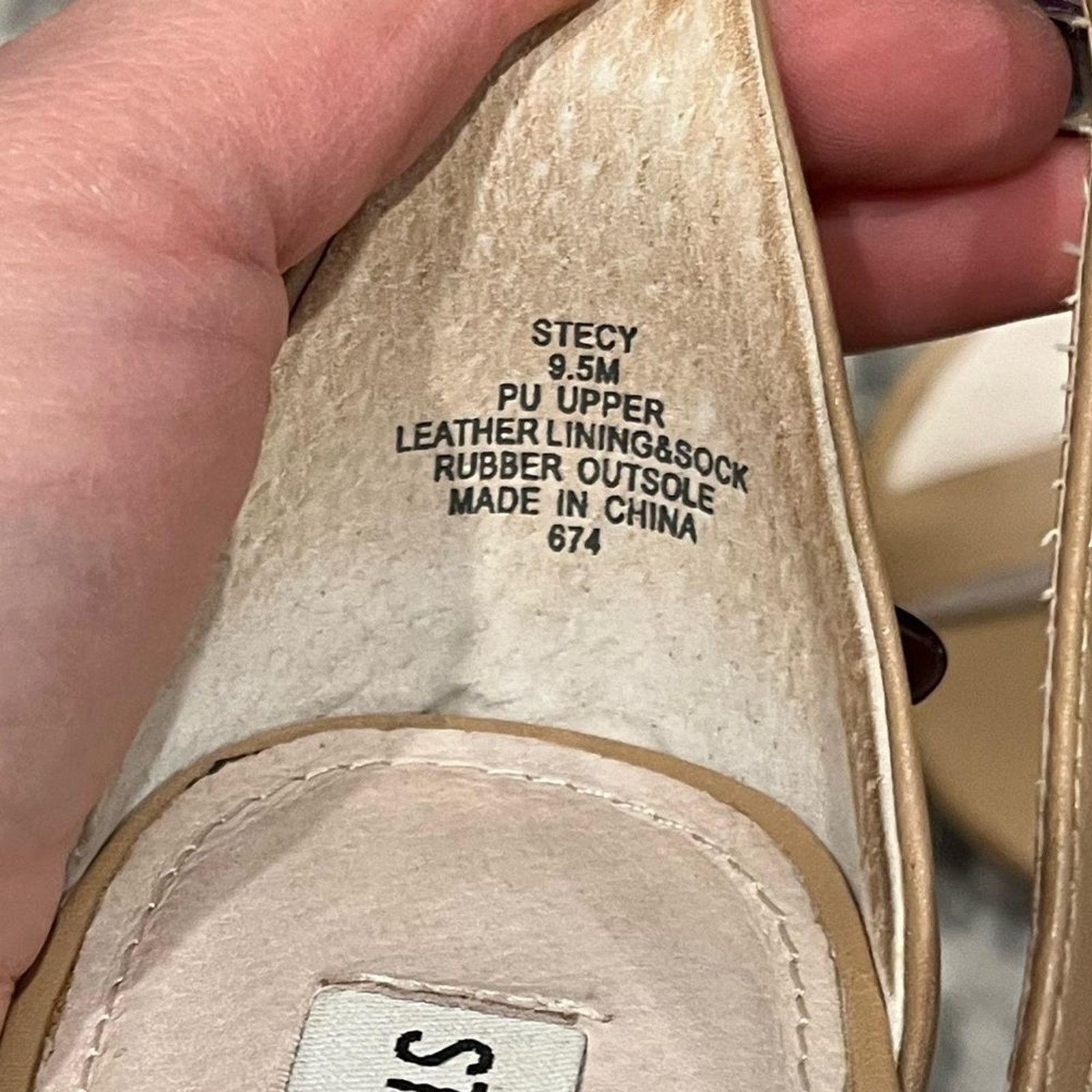 Steve Madden Steve Madden Stacy Stiletto High Heels Leather Nude 9.5 M Size US 9.5 / IT 39.5 - 2 Thumbnail