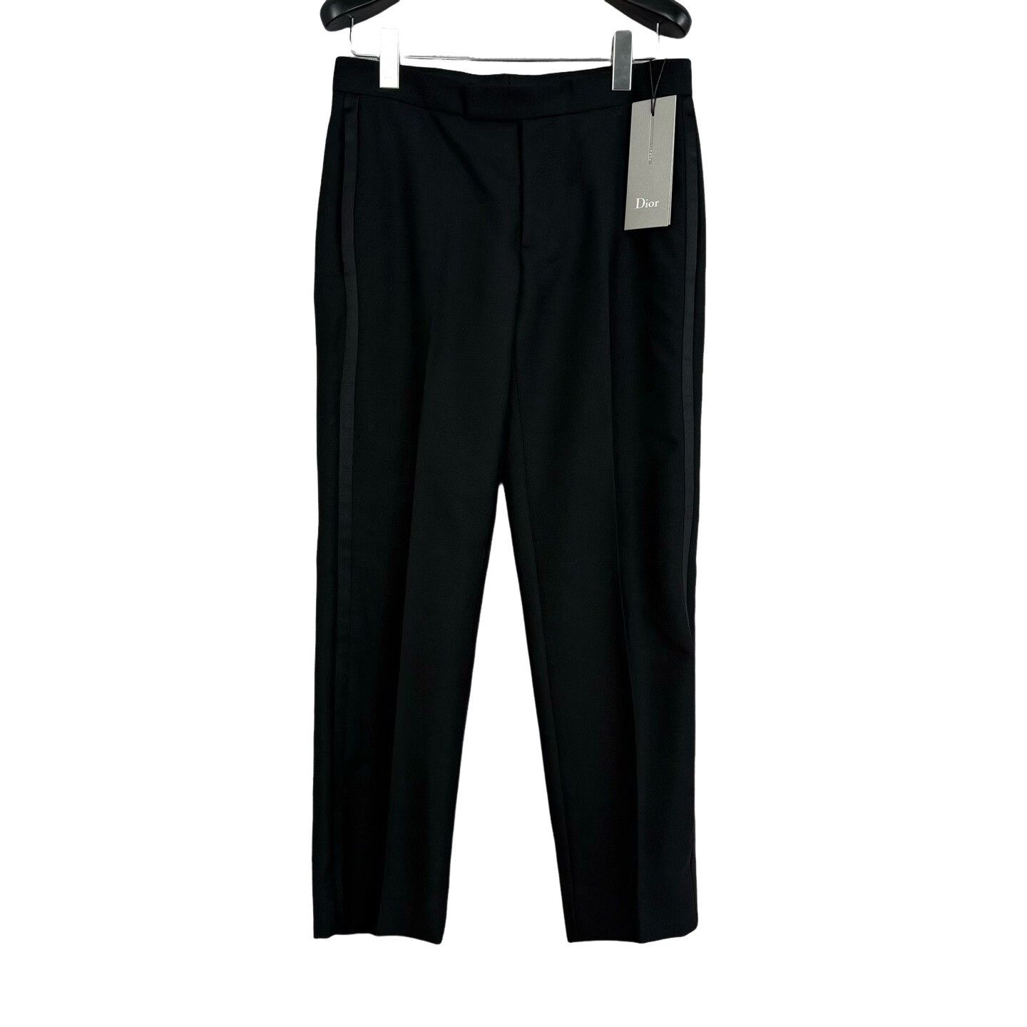 Dior Dior Black Wool Mohair Formal Trousers Size 28 Size 34R - 1 Thumbnail