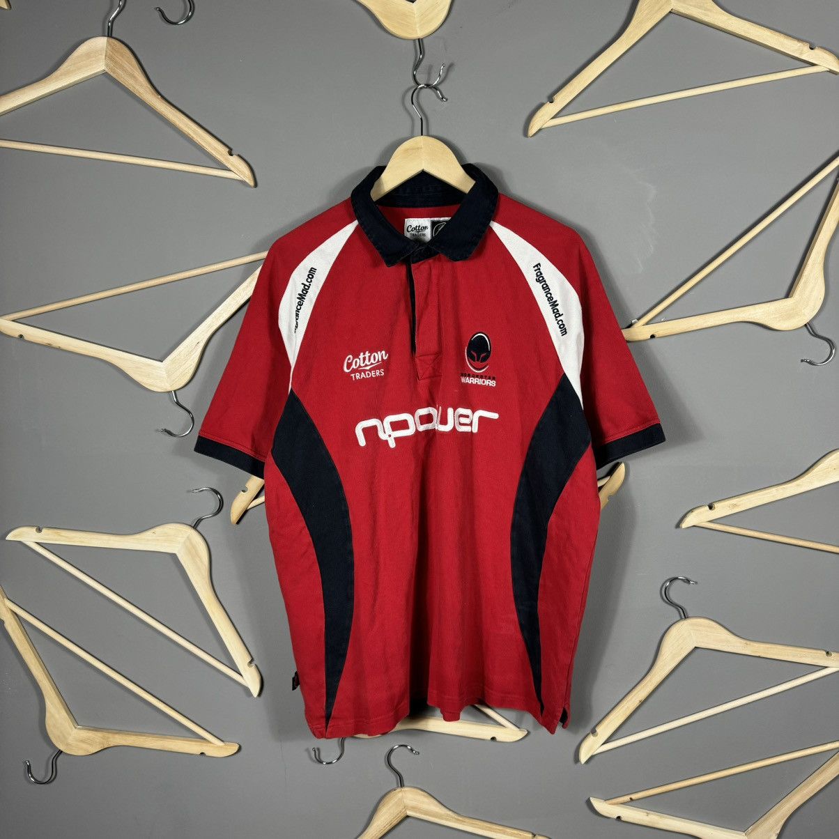Cotton Traders × Vintage Cotton Traders Worcester Warriors Rugby Jersey Size US XL / EU 56 / 4 - 1 Thumbnail