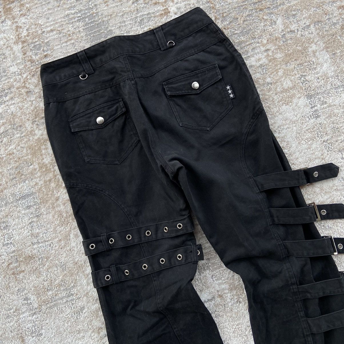 Japanese Brand × Seditionaries Japanese Deorart Gothic Punk Bondage Flared Pants Size US 29 - 8 Thumbnail