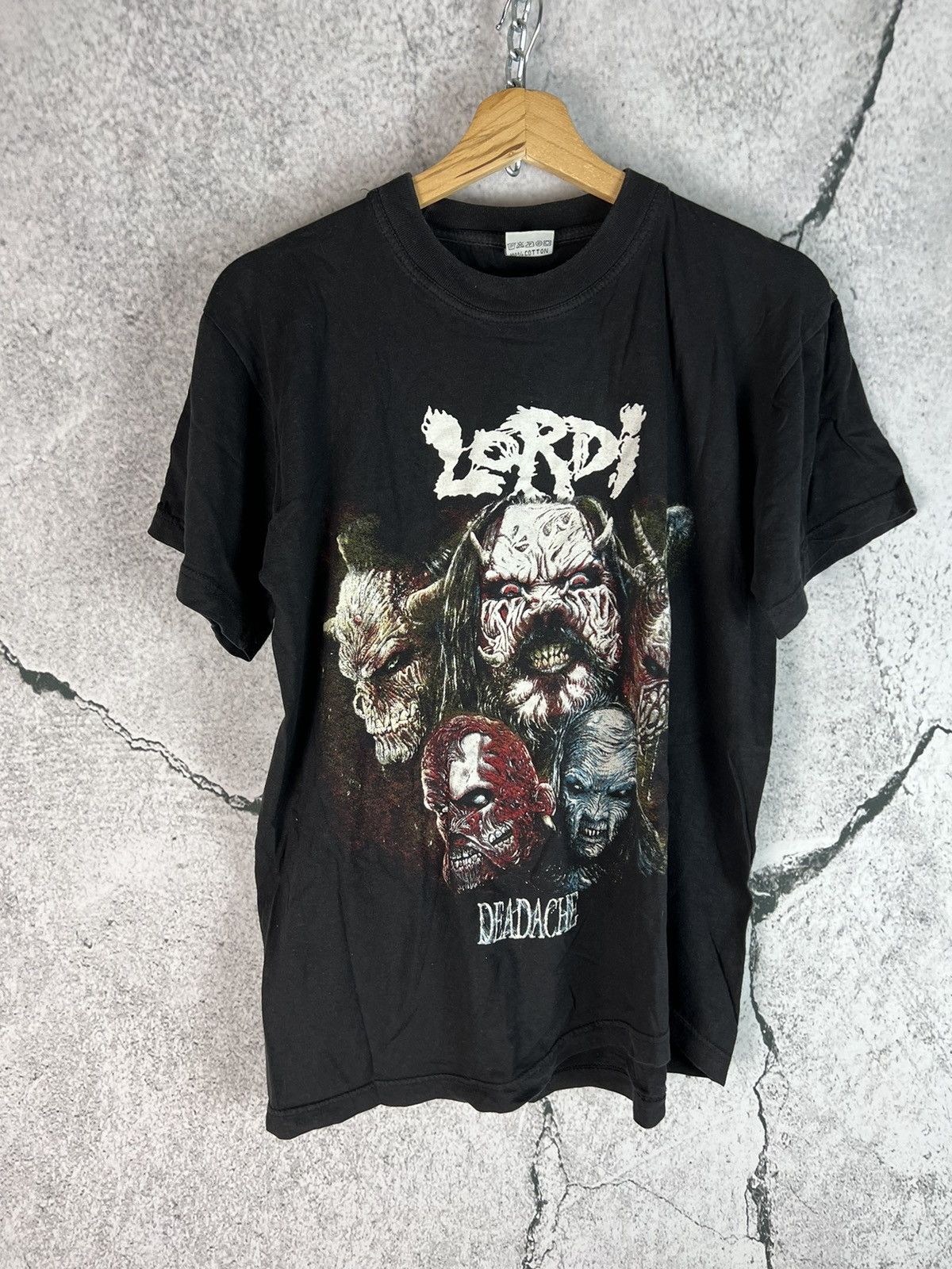Band Tees × Vintage Vintage Lordi Metal Tshirt Band Tee Size US S / EU 44-46 / 1 - 1 Thumbnail