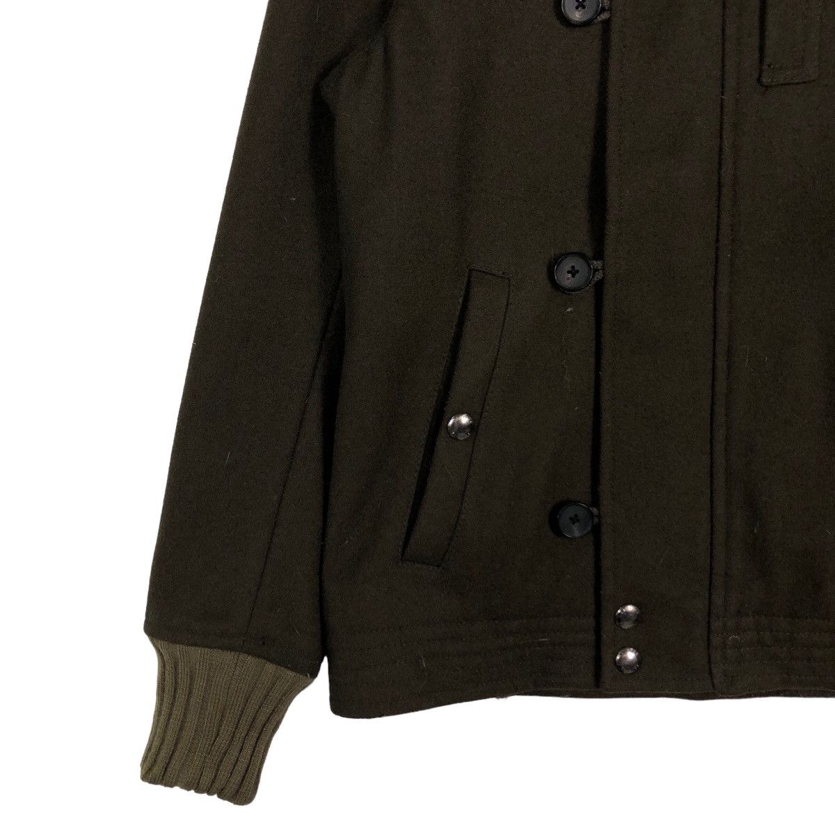 Japanese Brand Wool Duffle Jacket Edifice Vetement de tous les Jours Japan Size US M / EU 48-50 / 2 - 3 Thumbnail