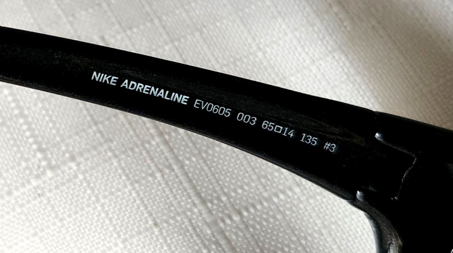 Nike Nike Adrenaline Polarized Sunglasses Italy Black 2207 EVO605 Size ONE SIZE - 8 Thumbnail