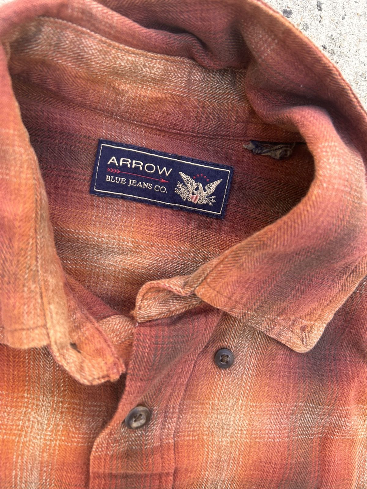 Arrow Super clean vintage arrow flannel button up Size US L / EU 52-54 / 3 - 6 Thumbnail