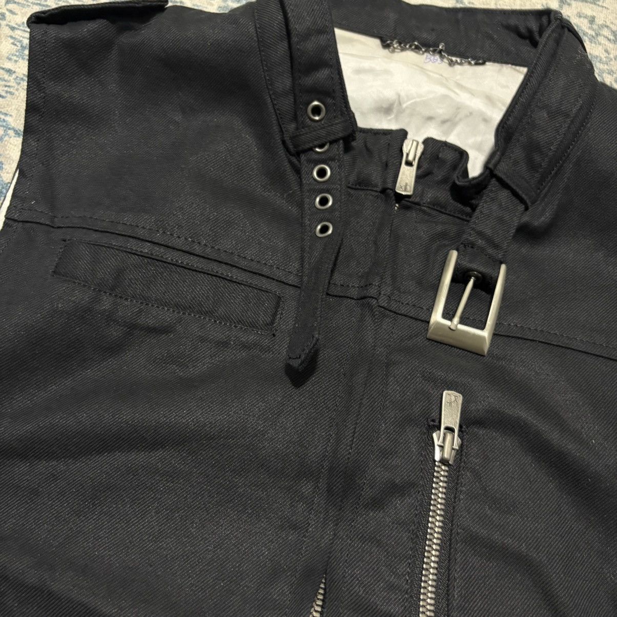 Japanese Brand Trick or Threat bikers style punk vest Size US M / EU 48-50 / 2 - 3 Thumbnail