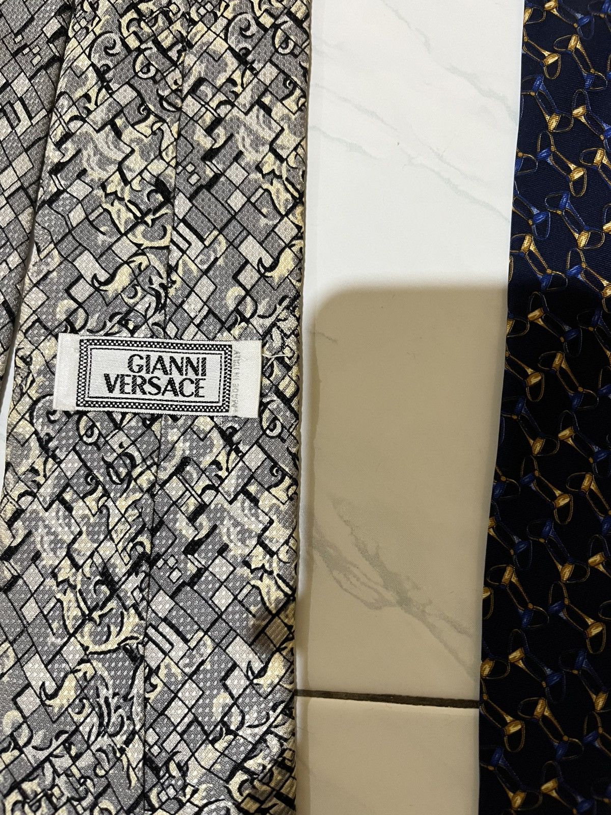 Designer 🔥 Bundle 2 Ties Gianni Versace & Celine Paris Size ONE SIZE - 9 Thumbnail