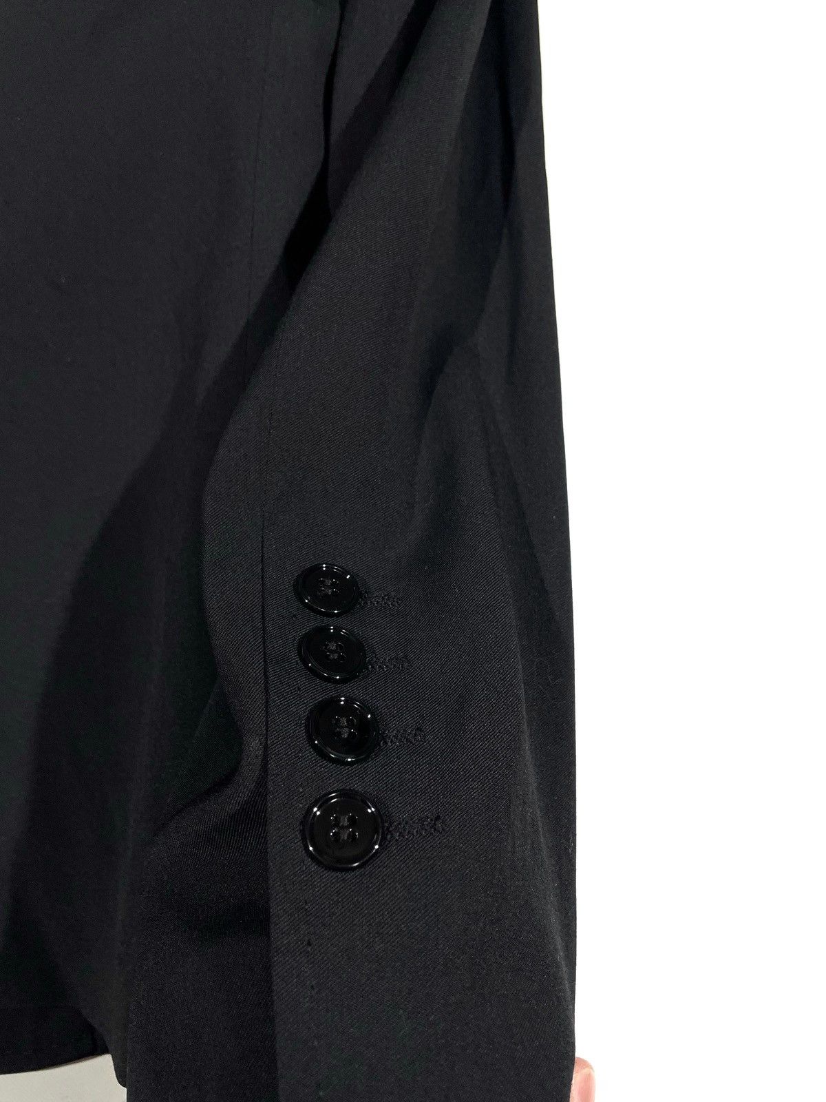 Dolce & Gabbana DG Basic Wool Business Blazer Black Women Italy Size 38 Lux Size XS / US 0-2 / IT 36-38 - 7 Thumbnail