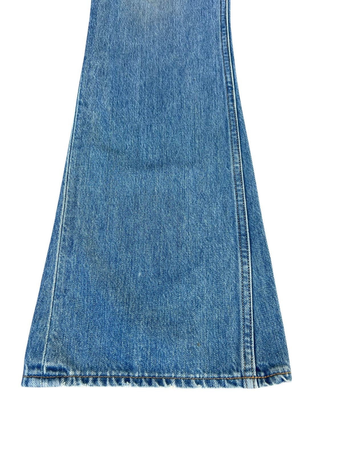 Vintage Mud Wash Back Bone Dirty Selvedge Denim Super Flare Jeans Size US 30 / EU 46 - 10 Thumbnail