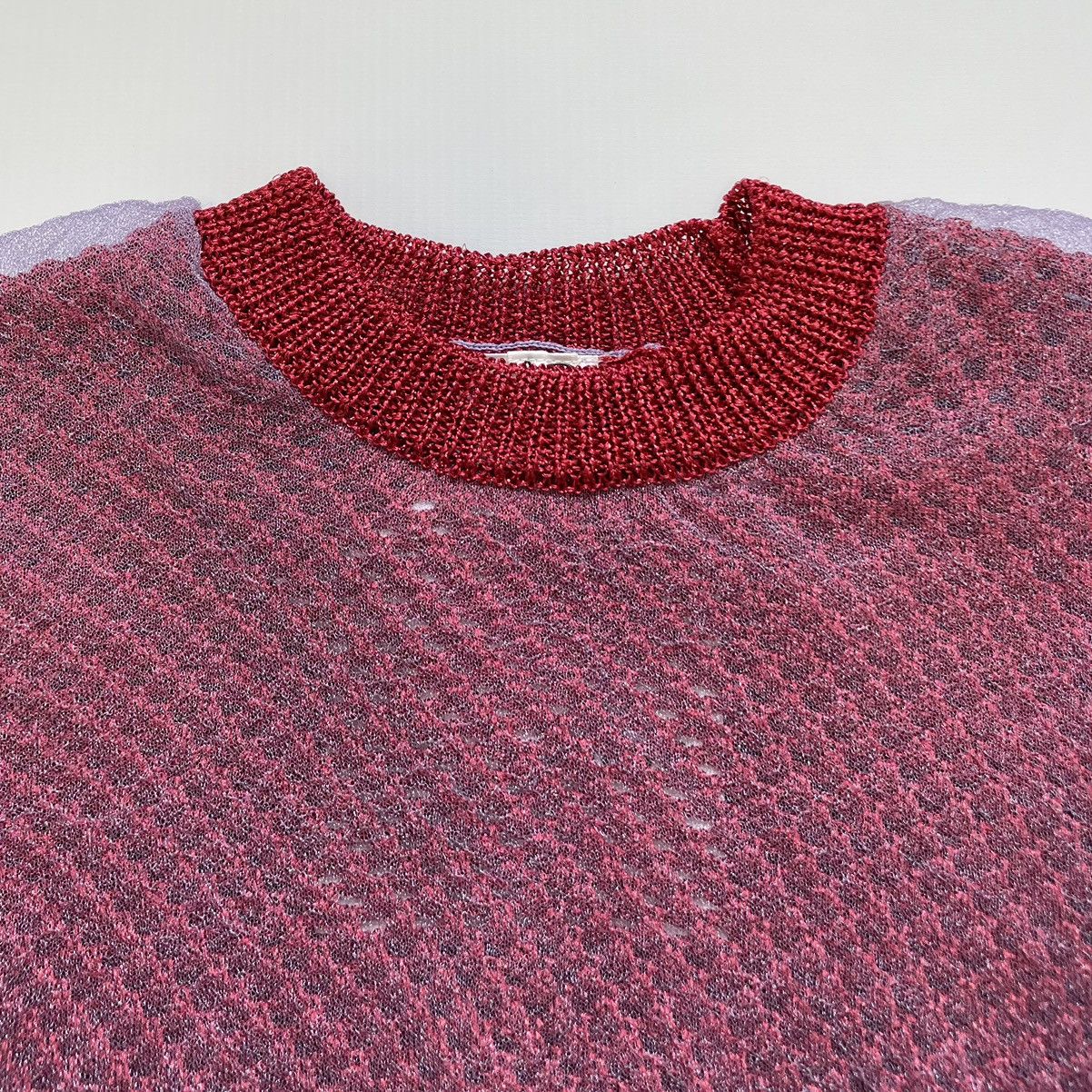 Comme des Garcons Cropped Double Layer Glitter Sweater Size S / US 4 / IT 40 - 5 Thumbnail