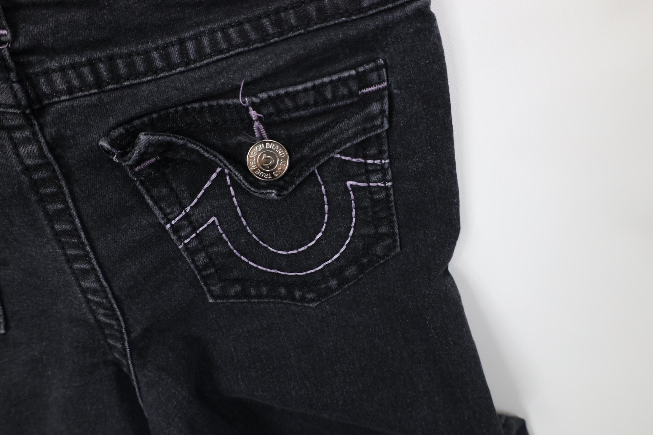True Religion Vintage Y2K True Religion Halle Mid Rise Super Skinny Jeans Size 36" / US 14 / IT 50 - 12 Thumbnail