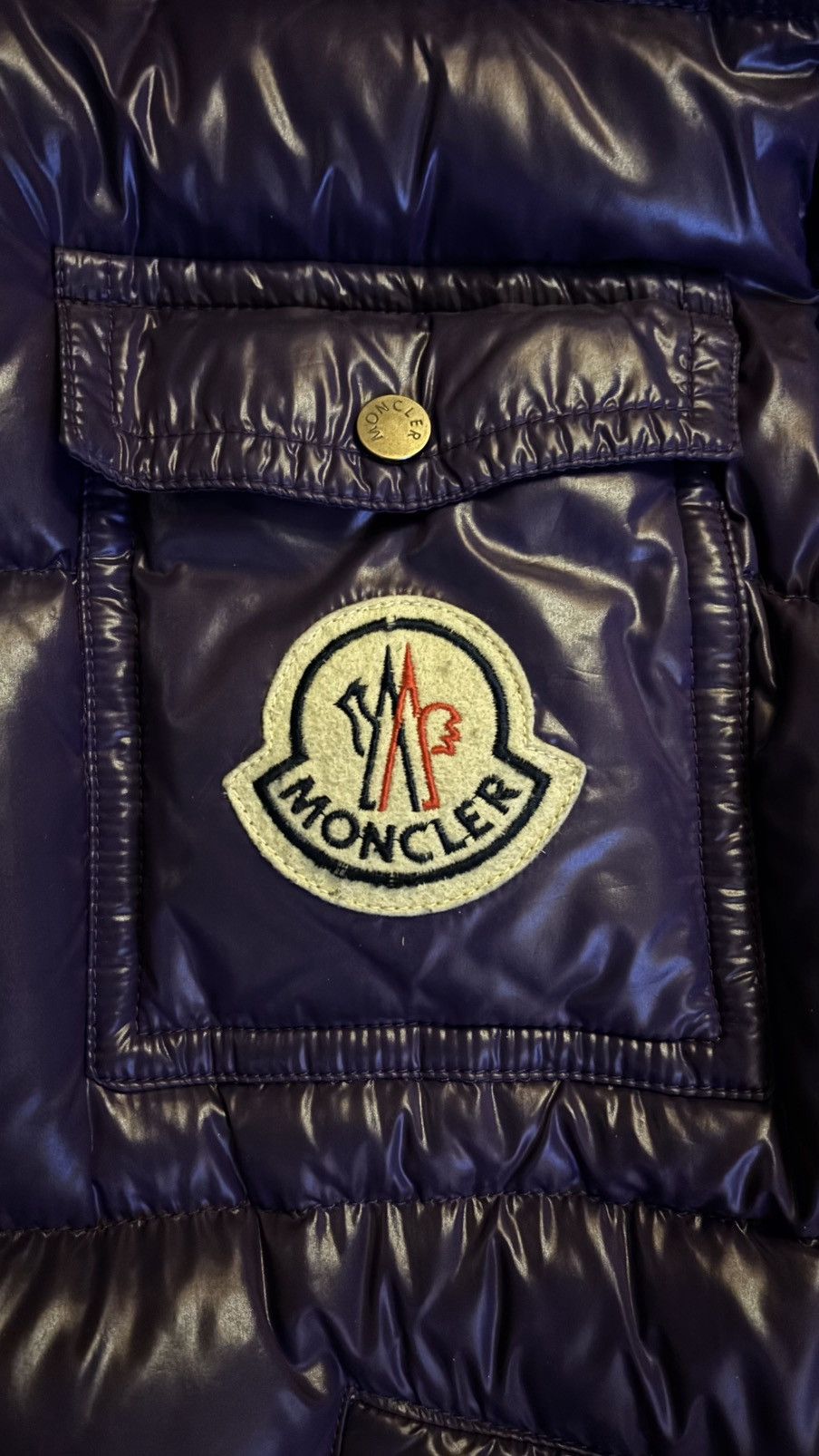 Moncler moncler k2 purple puffer jacket Size US L / EU 52-54 / 3 - 4 Thumbnail