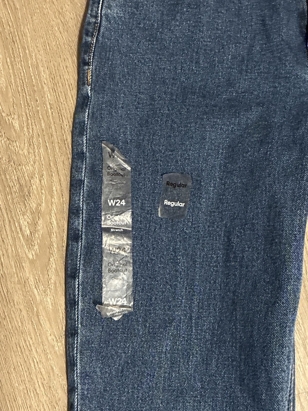 Calvin Klein Women's Calvin Klein Original Bootcut Stretch Denim Size 24" / US 00 / IT 34 - 3 Thumbnail