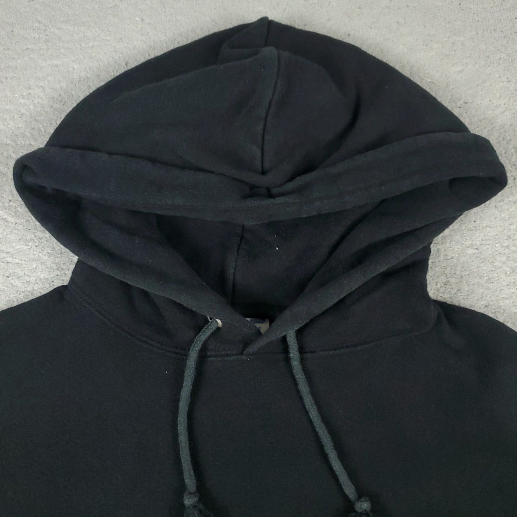 Champion VINTAGE Champion Hoodie Men Small Pullover Black Knit Logo Zip Athletic Sports Size US S / EU 44-46 / 1 - 2 Thumbnail