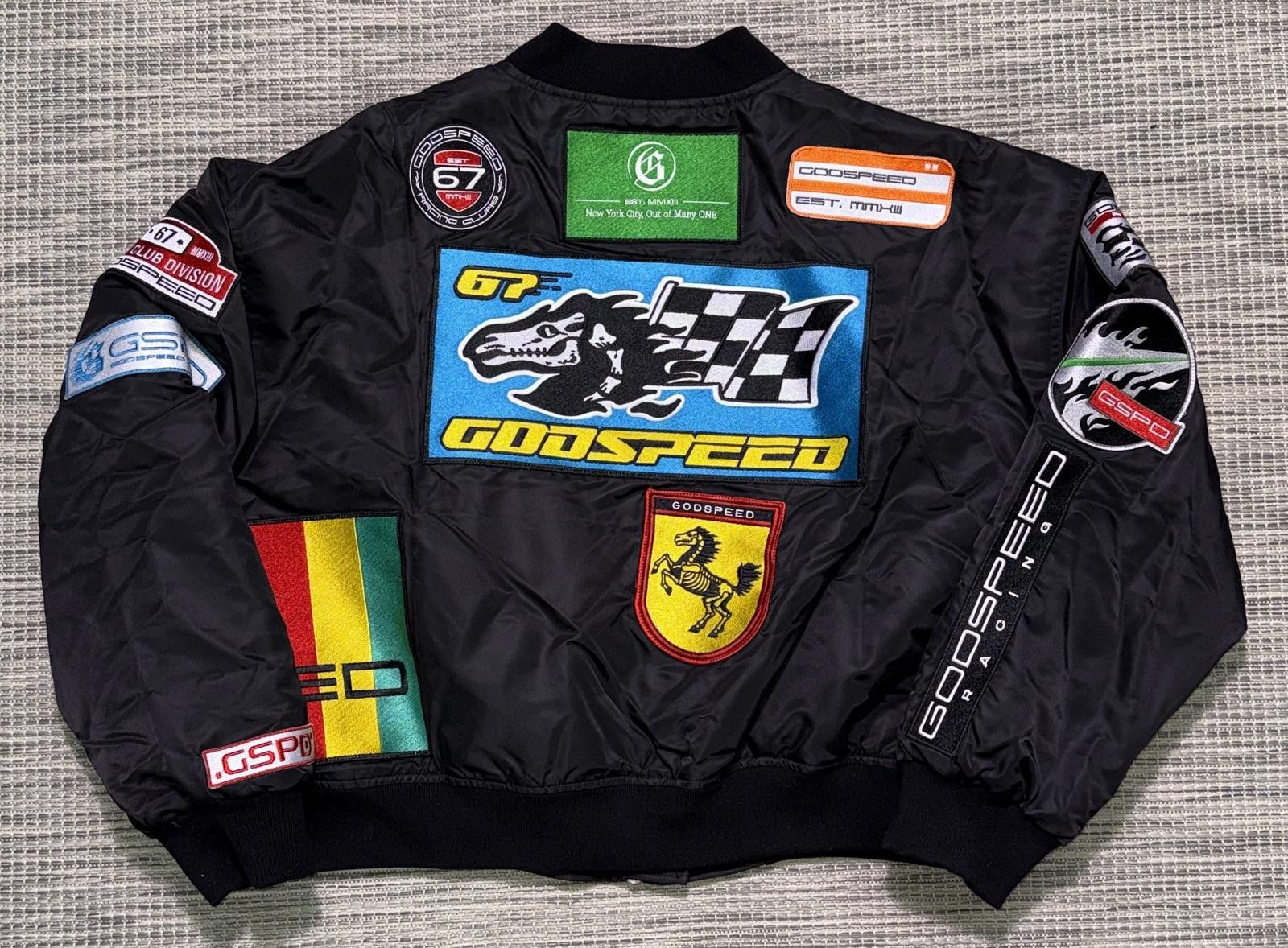 Godspeed Godspeed GRC Members Bomber Jacket Size US XXL / EU 58 / 5 - 6 Thumbnail