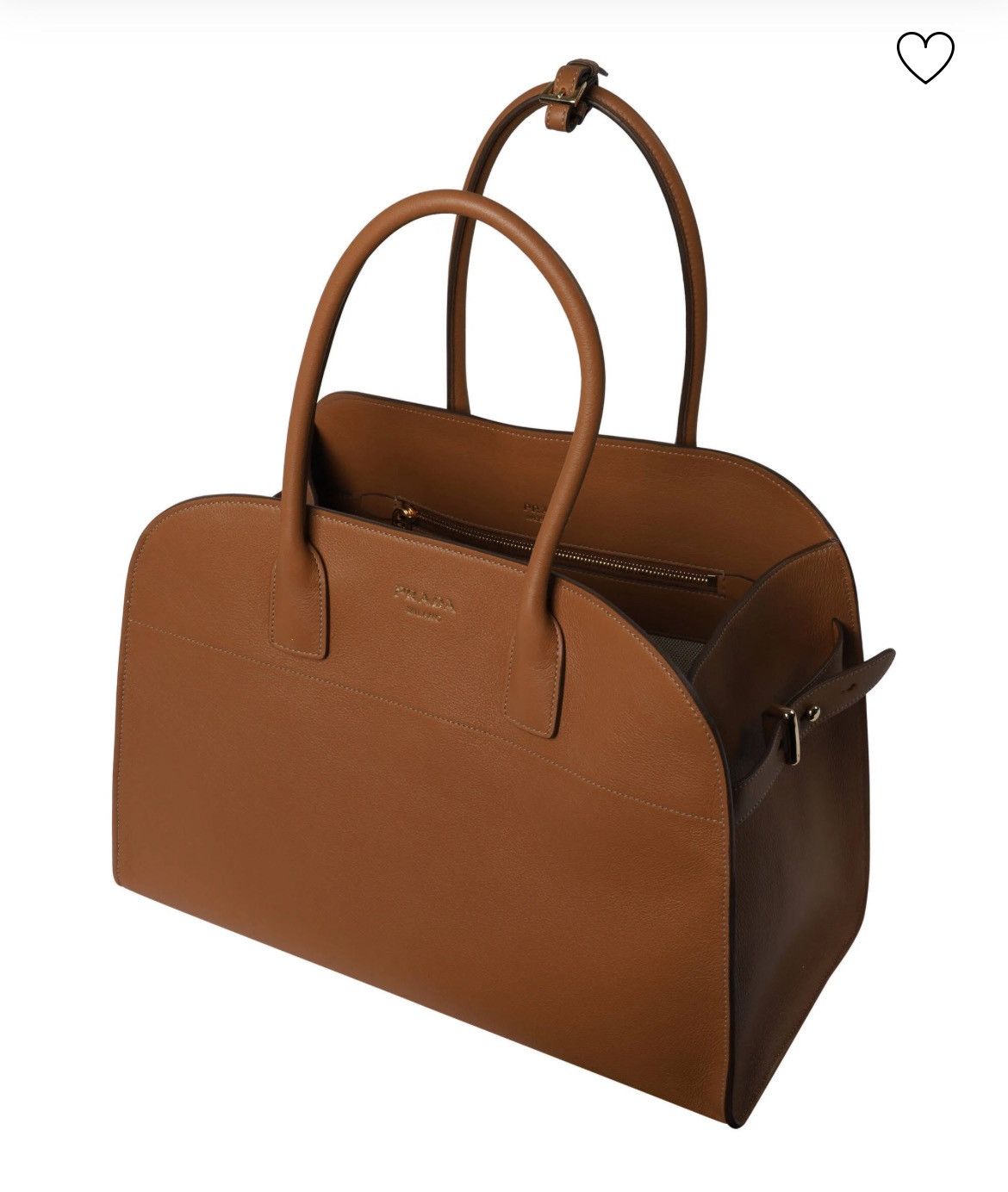 Prada Prada | Women's Leather Shopper with Closure Size ONE SIZE - 2 Thumbnail