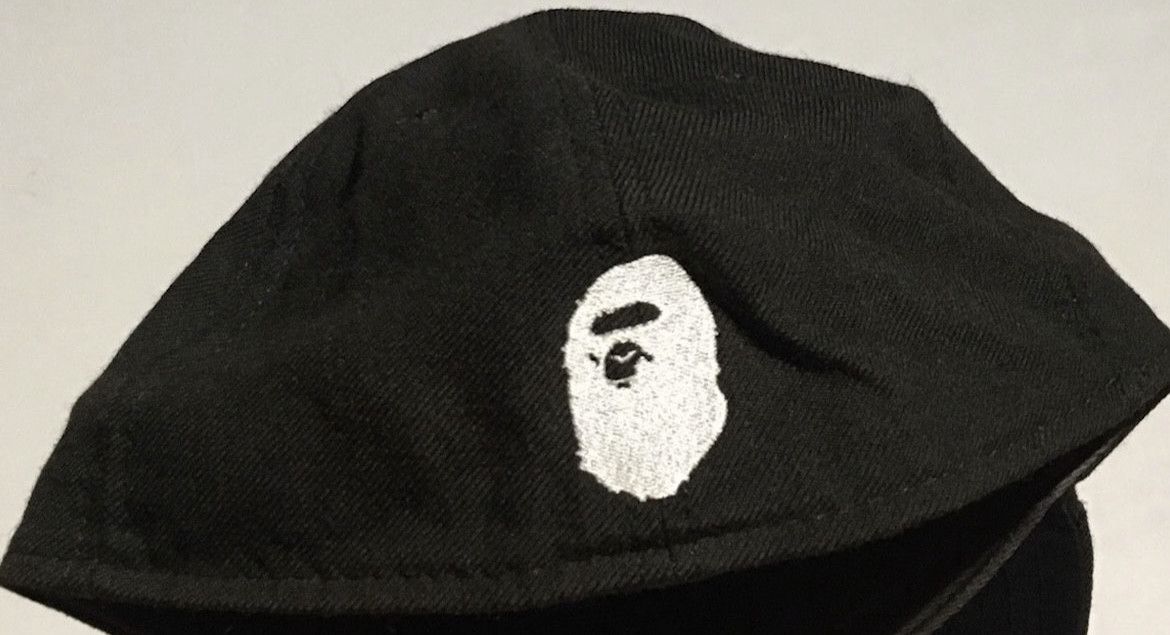 Bape Bape fitted hat 7 1/2 Size ONE SIZE - 2 Thumbnail