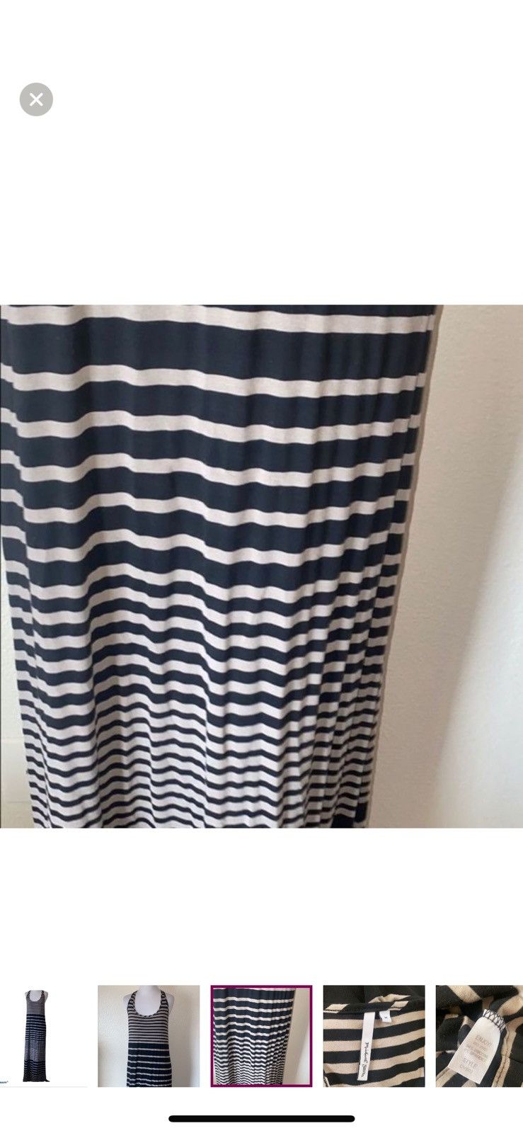 Michael Stars Michael stars medium variegated stripe Addison maxi dress Size M / US 6-8 / IT 42-44 - 3 Thumbnail
