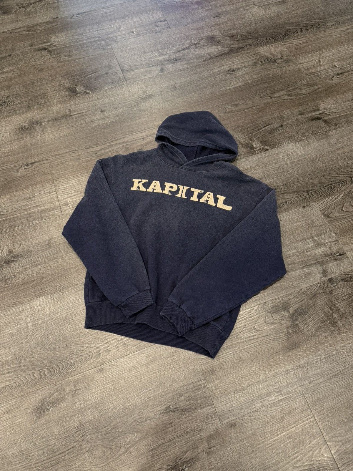Kapital Kapital Speakeasy Navy Hoodie Size US S / EU 44-46 / 1 - 1 Thumbnail