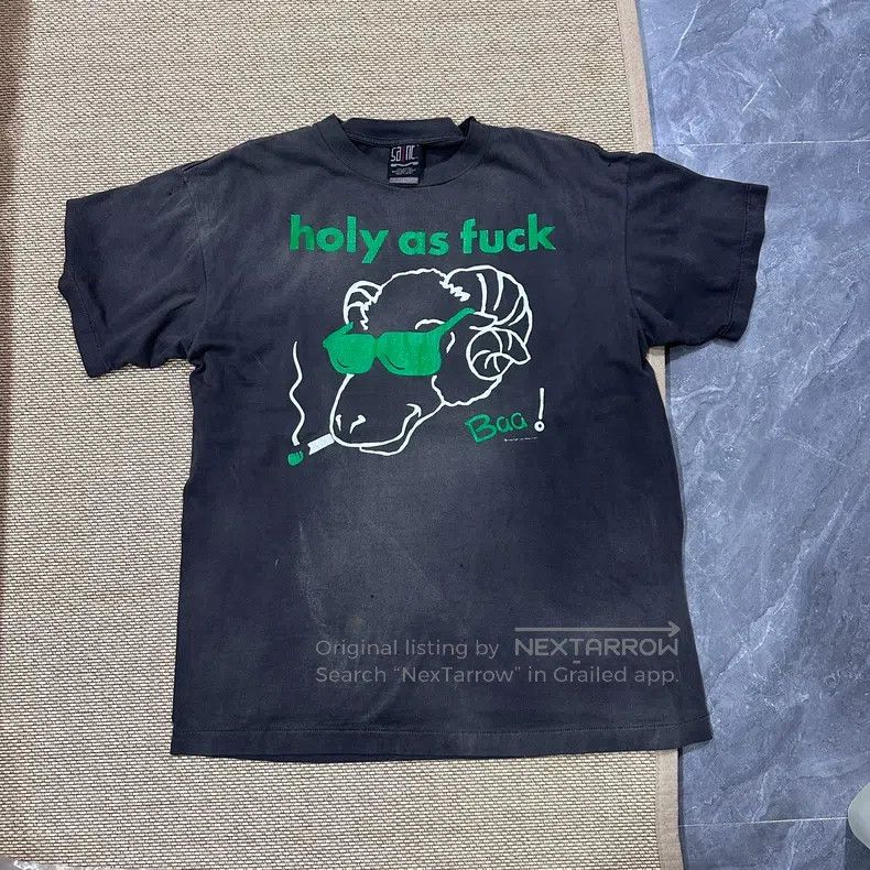 Saint Michael Saint Michael Black, green, black goat, locomotive, washed Size US L / EU 52-54 / 3 - 1 Thumbnail