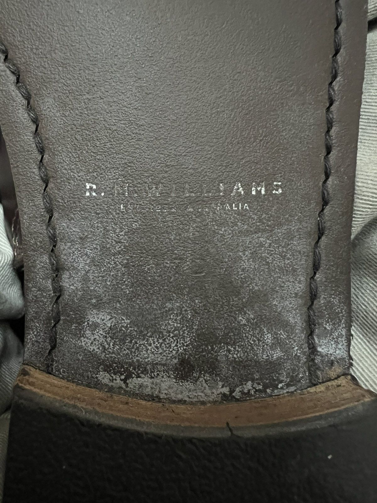 R.M. Williams R.M.WILLIAM leather Boots Rare Design(size 7D) Size US 7 / IT 37 - 11 Thumbnail