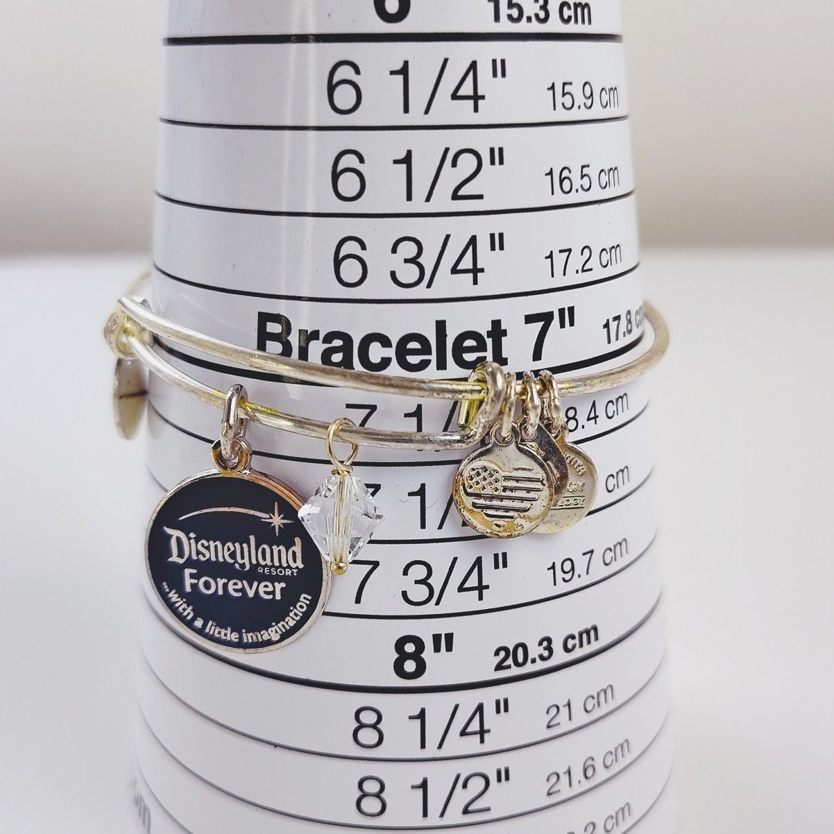 Disney Alex and Ani Disneyland Forever Charm Bangle - Silver Toned Size ONE SIZE - 10 Thumbnail