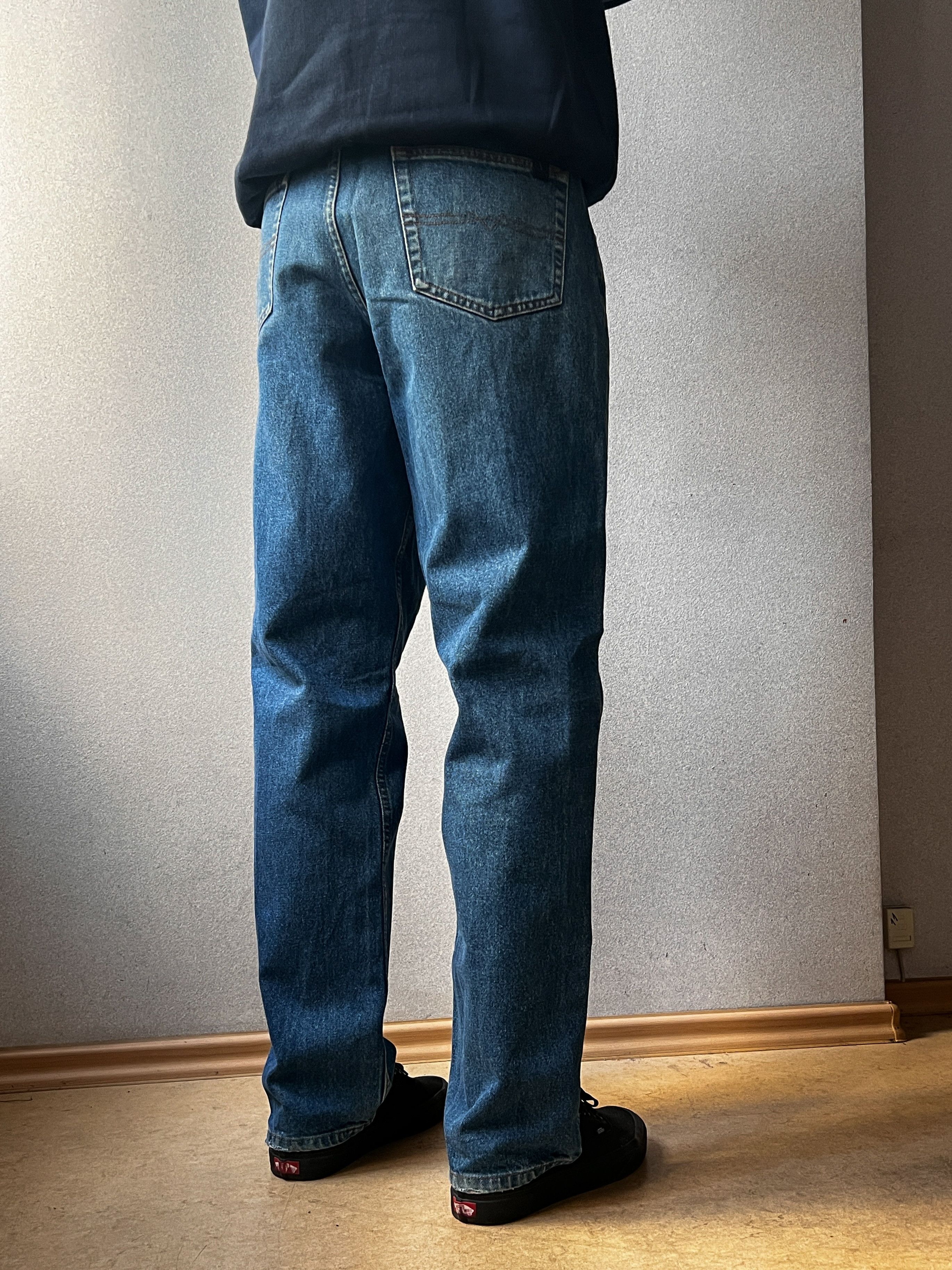 Jean × Valentino × Vintage VALENTINO Jeans Wash Blue Denim Vintage 90s Size US 38 / EU 54 - 3 Thumbnail