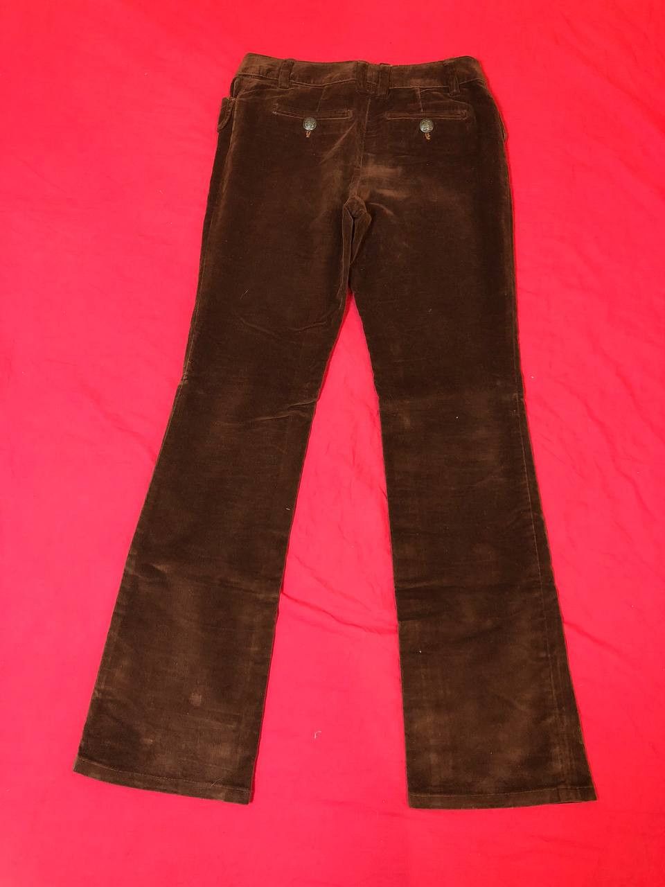 Dolce & Gabbana Vintage Dolce Gabbana Velvet flared Pants Women's Size 28" / US 6 / IT 42 - 7 Thumbnail
