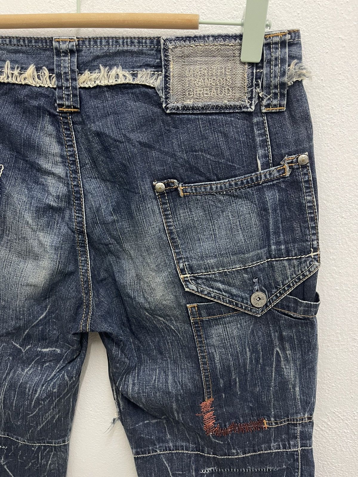 Marithe + Francois Girbaud × Seditionaries OFFER☄️Marithe Francois Girbaud Short Denim Jeans Size US 32 / EU 48 - 12 Thumbnail
