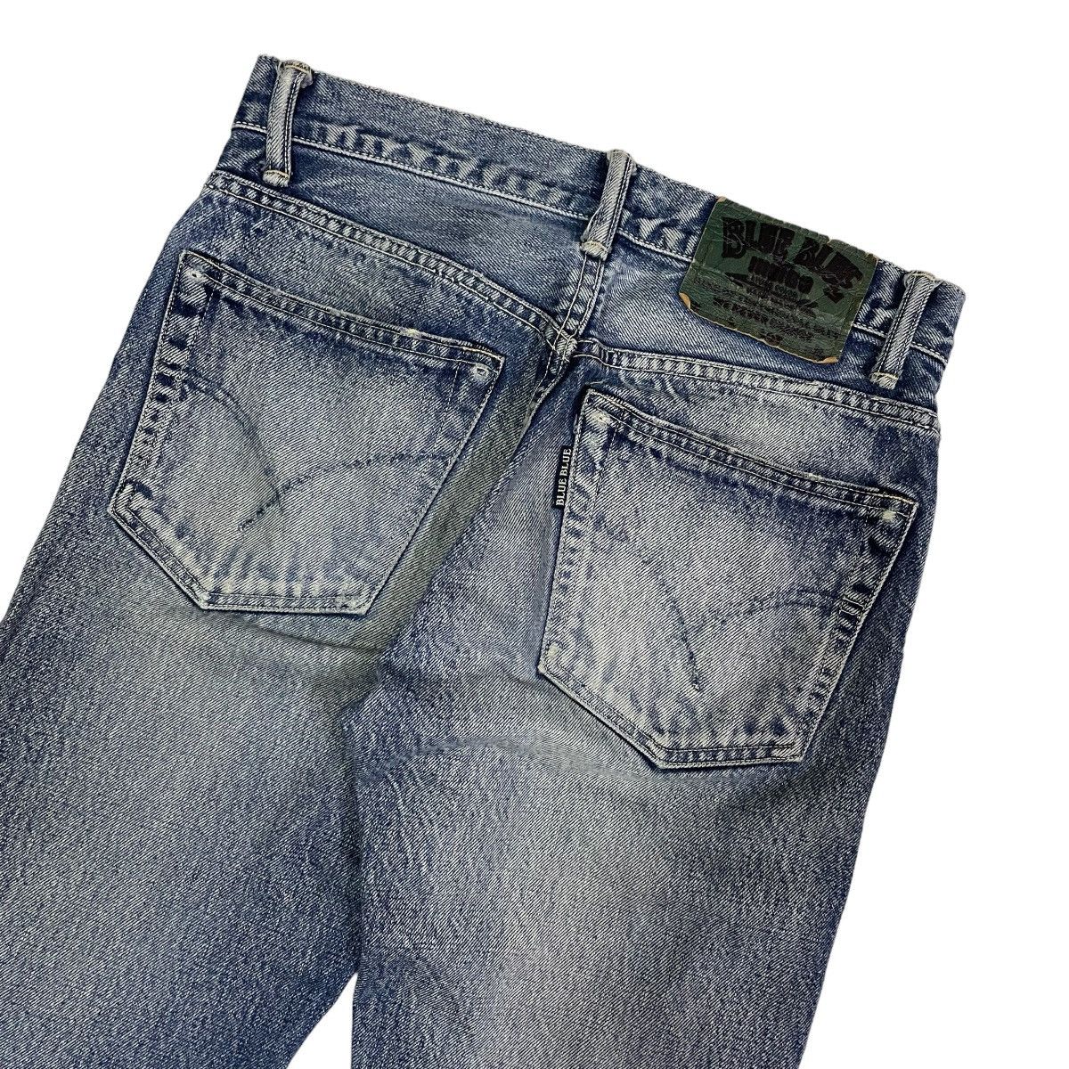 Indigo Vintage Japanes Brand Blue x Indigo HR Red Selvedge Denim Size US 31 - 9 Thumbnail