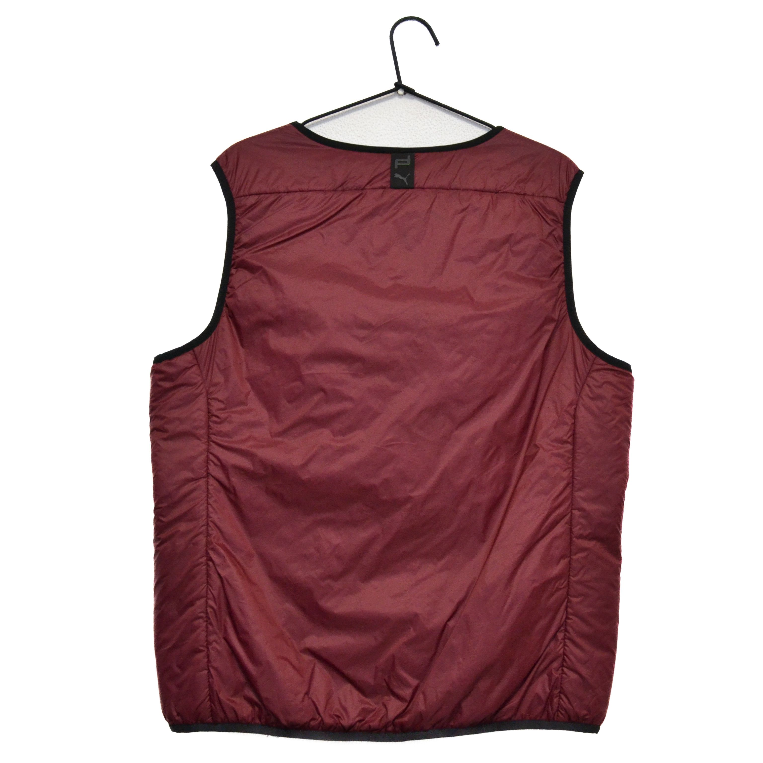 Porsche Design Porsche Design x Puma Men’s Burgundy Vest Jacket Size US M / EU 48-50 / 2 - 3 Thumbnail