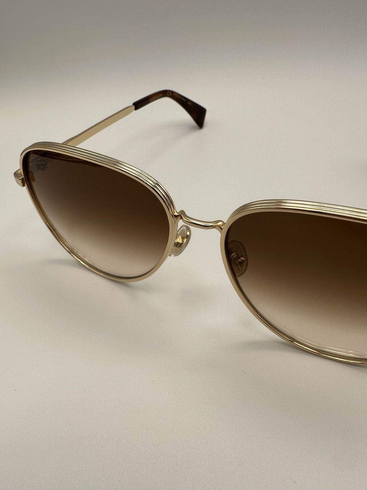 Lanvin Lanvin Gold Sunglasses Size ONE SIZE - 3 Thumbnail