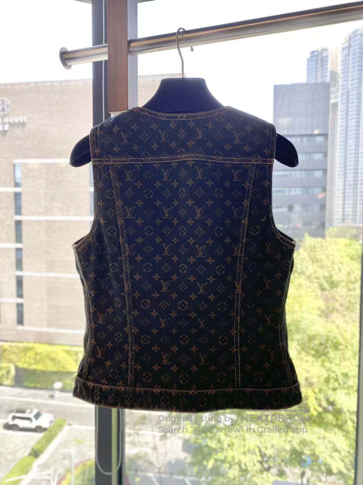 Louis Vuitton Louis Vuitton Old flower printed vest jacket| Size 4XL / US 24-26 - 3 Thumbnail